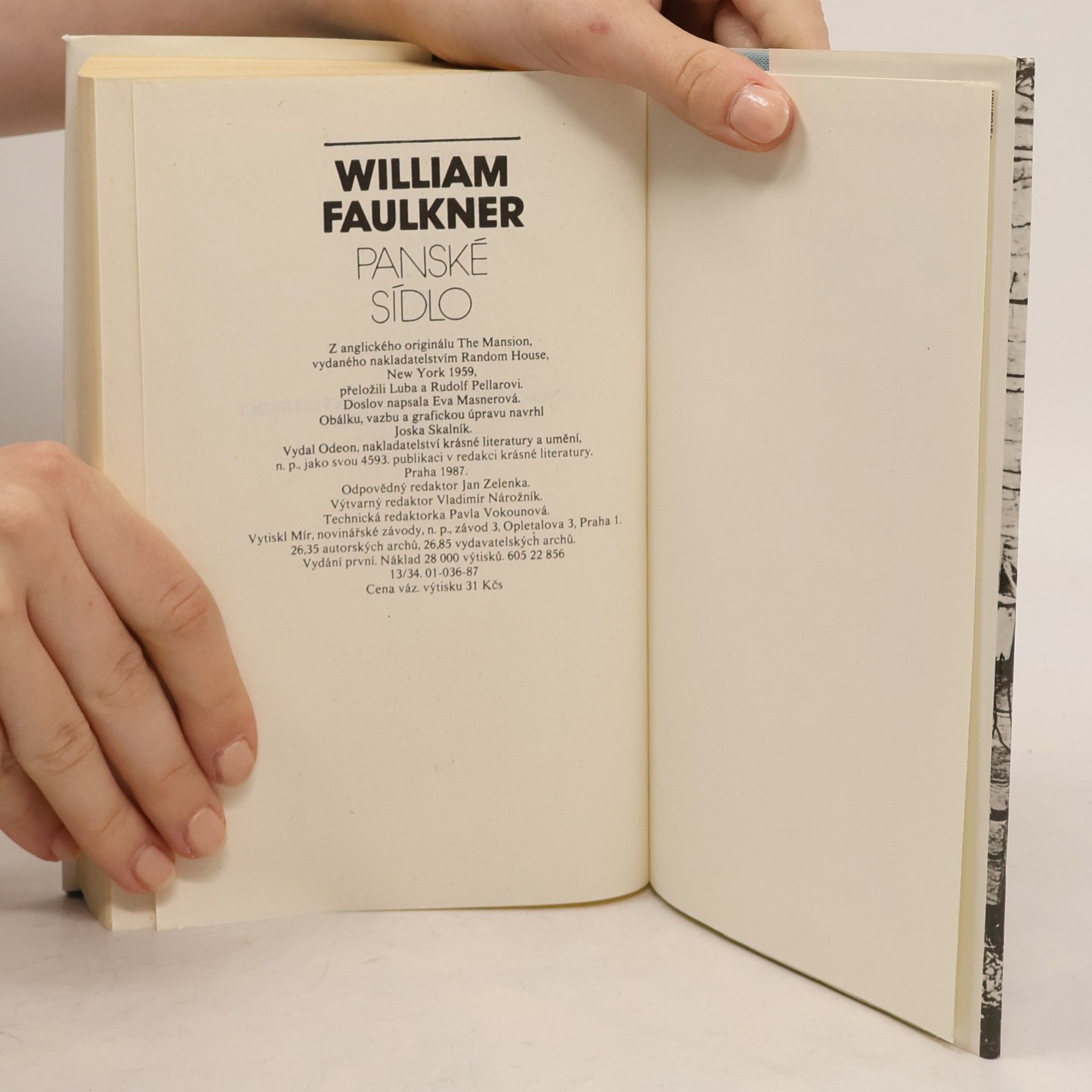William Faulkner Panské sídlo