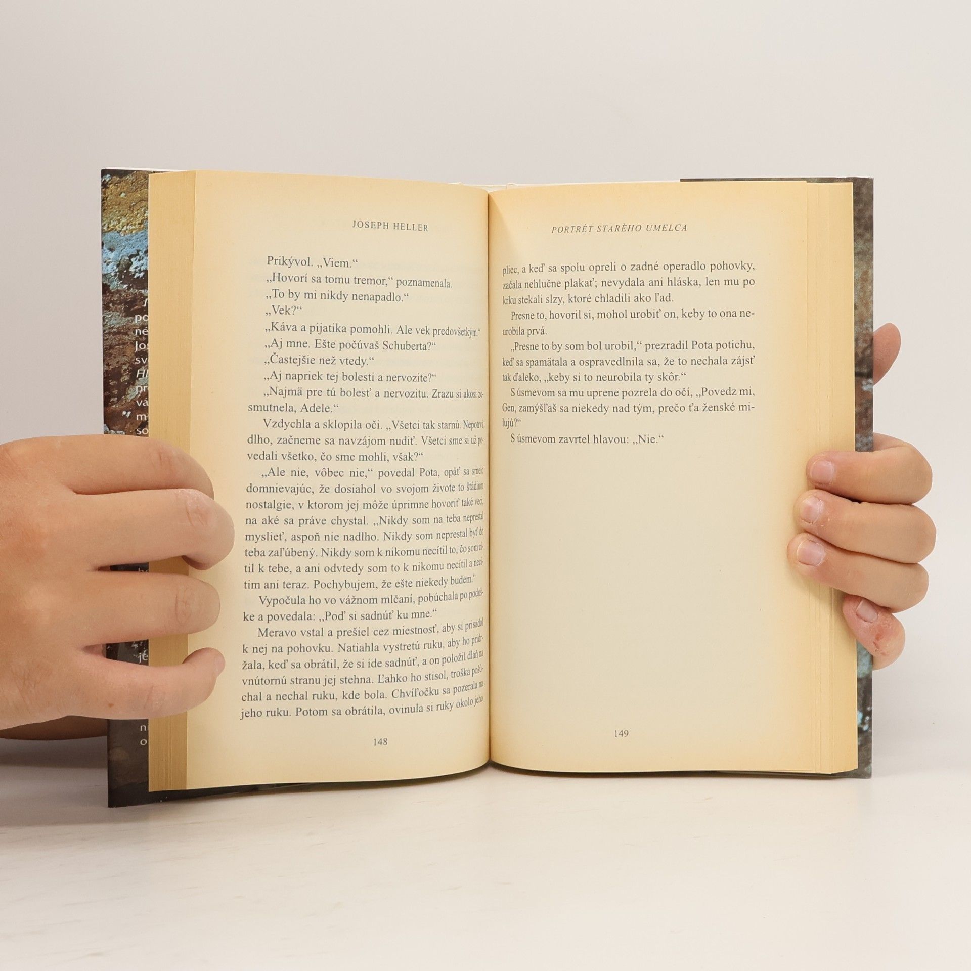 Joseph Heller Portrét starého umelca