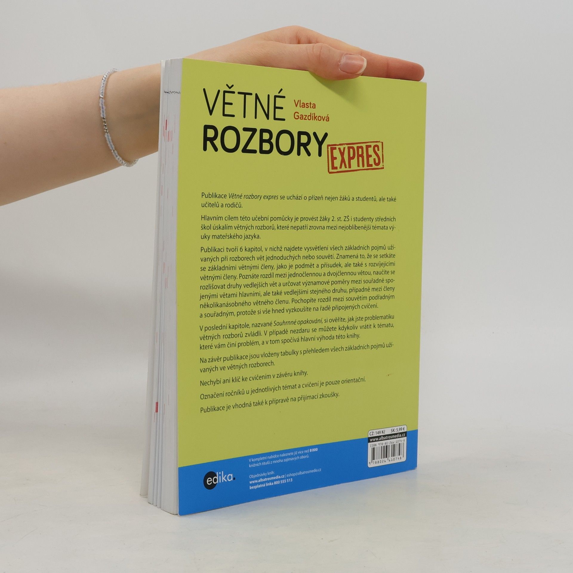 Vlasta Gazdíková Větné rozbory expres