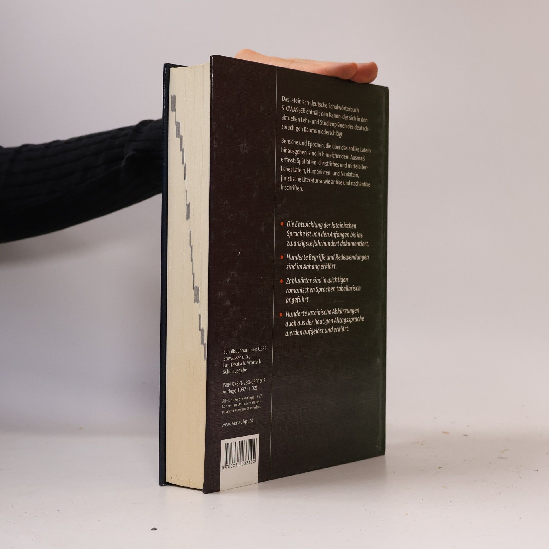 Joseph Maria Stowasser Lateinisch-Deutsches Schulwörterbuch