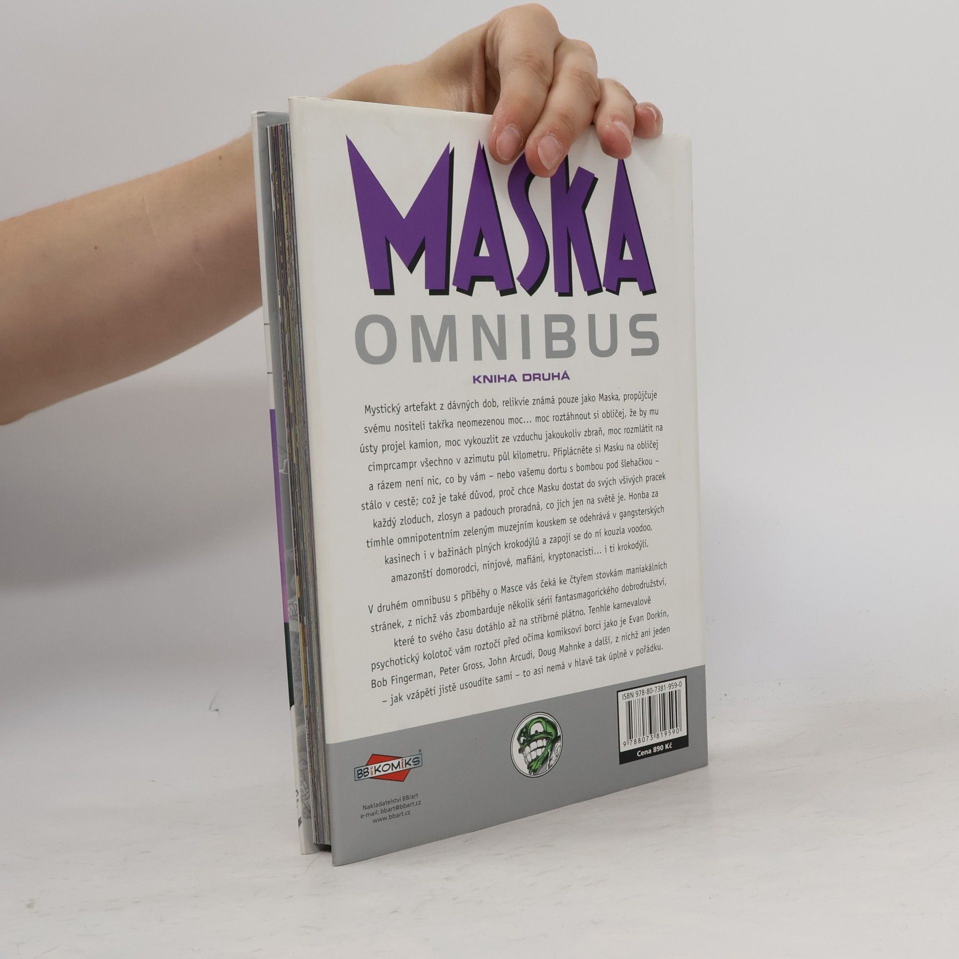 Evan Dorkin Maska omnibus. Kniha druhá