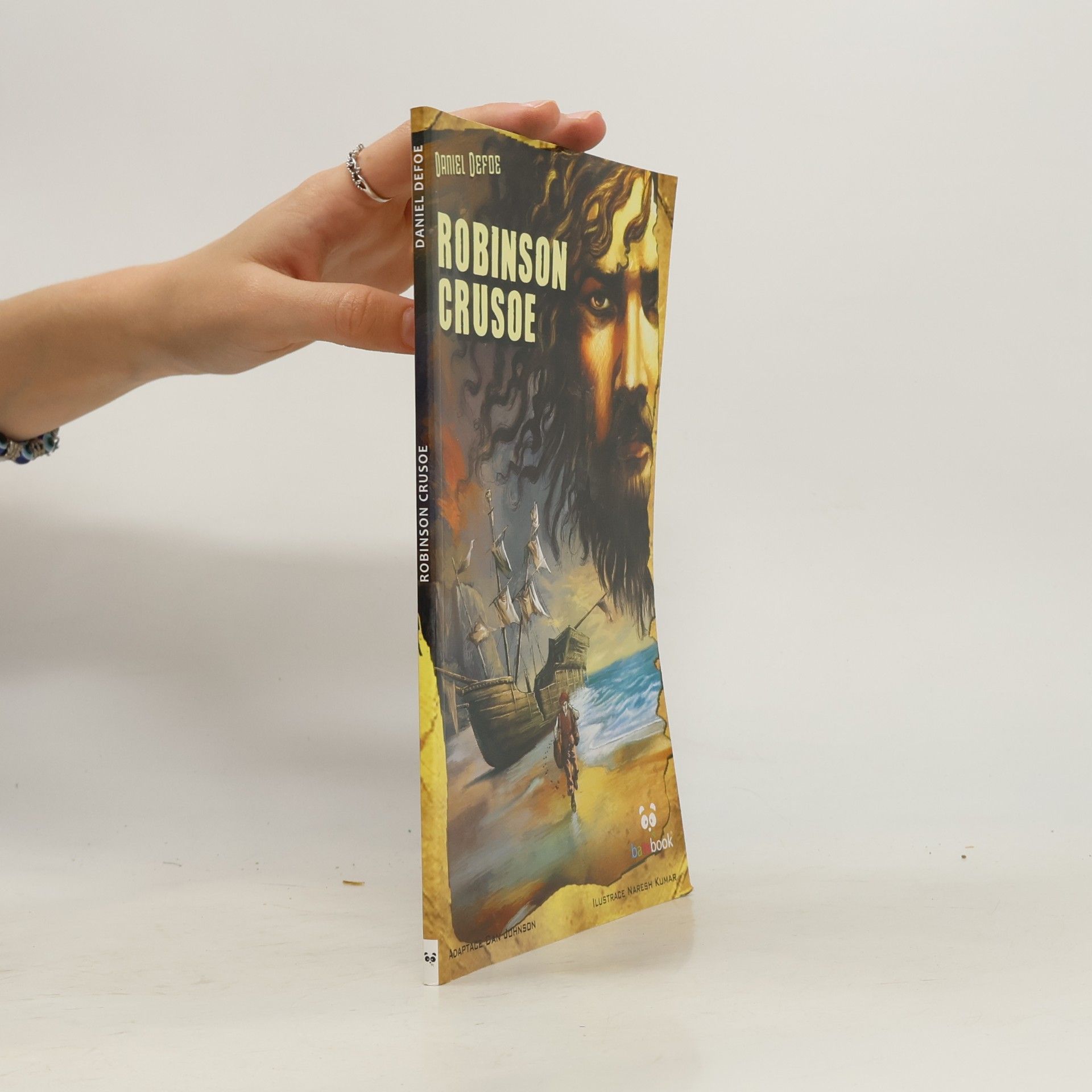 Dan Johnson Robinson Crusoe. Komiks