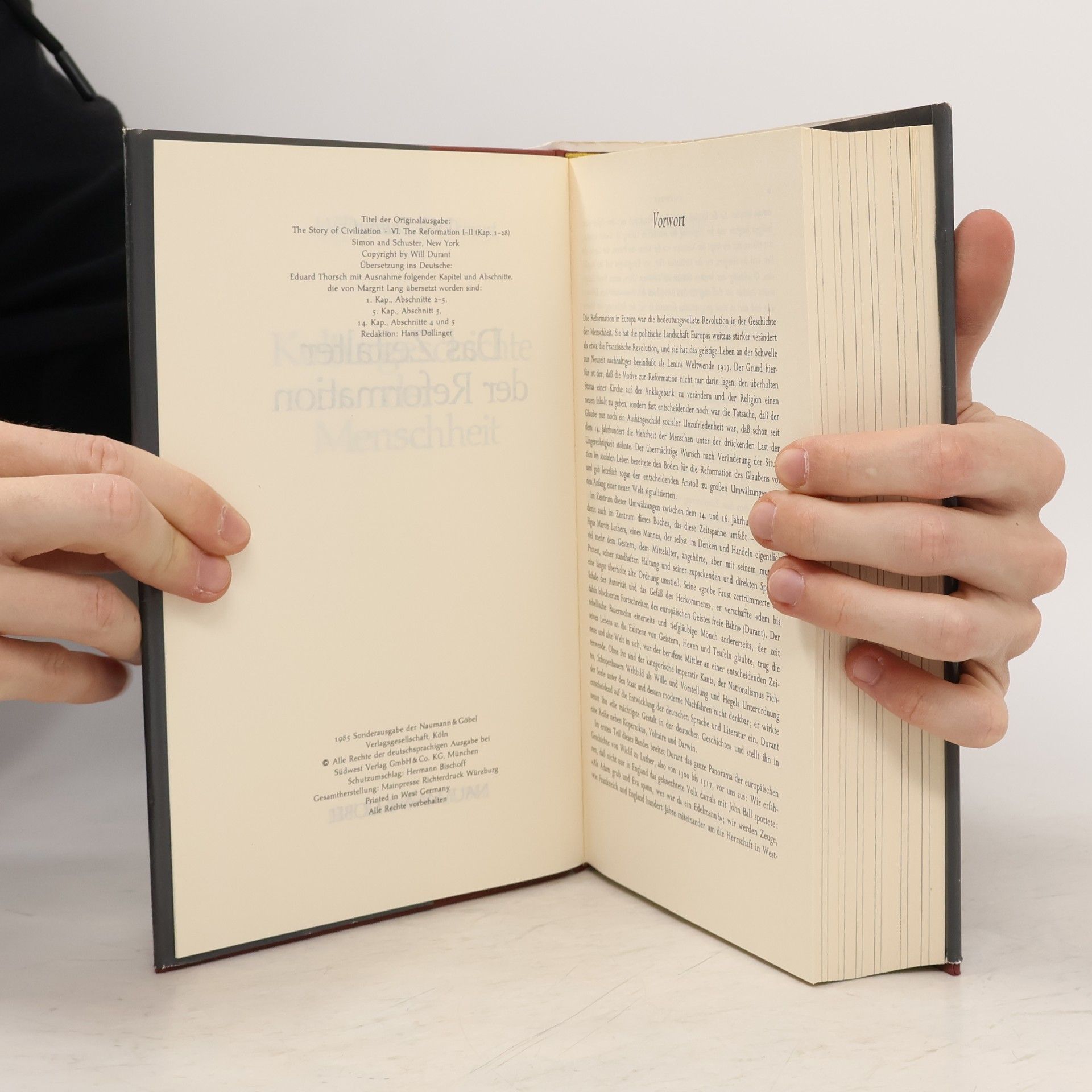Will Durant Kulturgeschichte der Menschheit 9