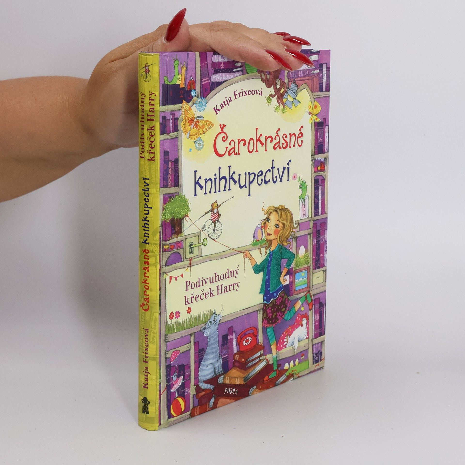 Katja Frixe Čarokrásné knihkupectví. Podivuhodný křeček Harry