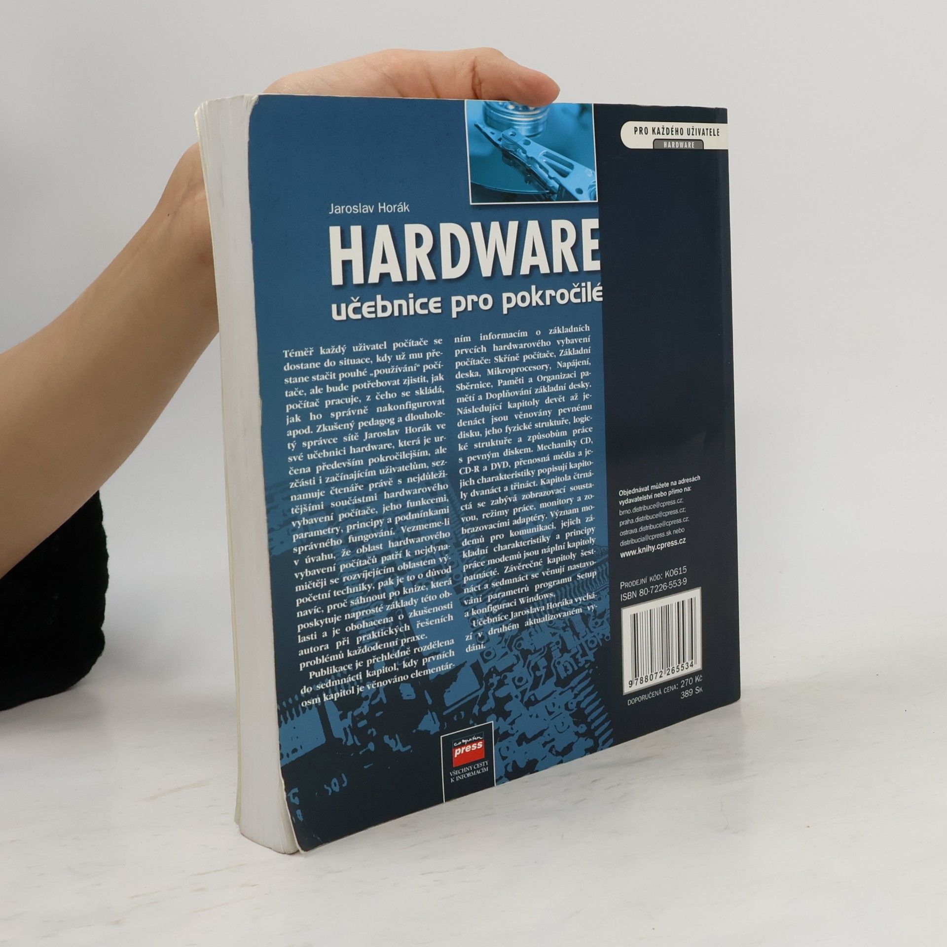 Jaroslav Horák Hardware : učebnice pro pokročilé