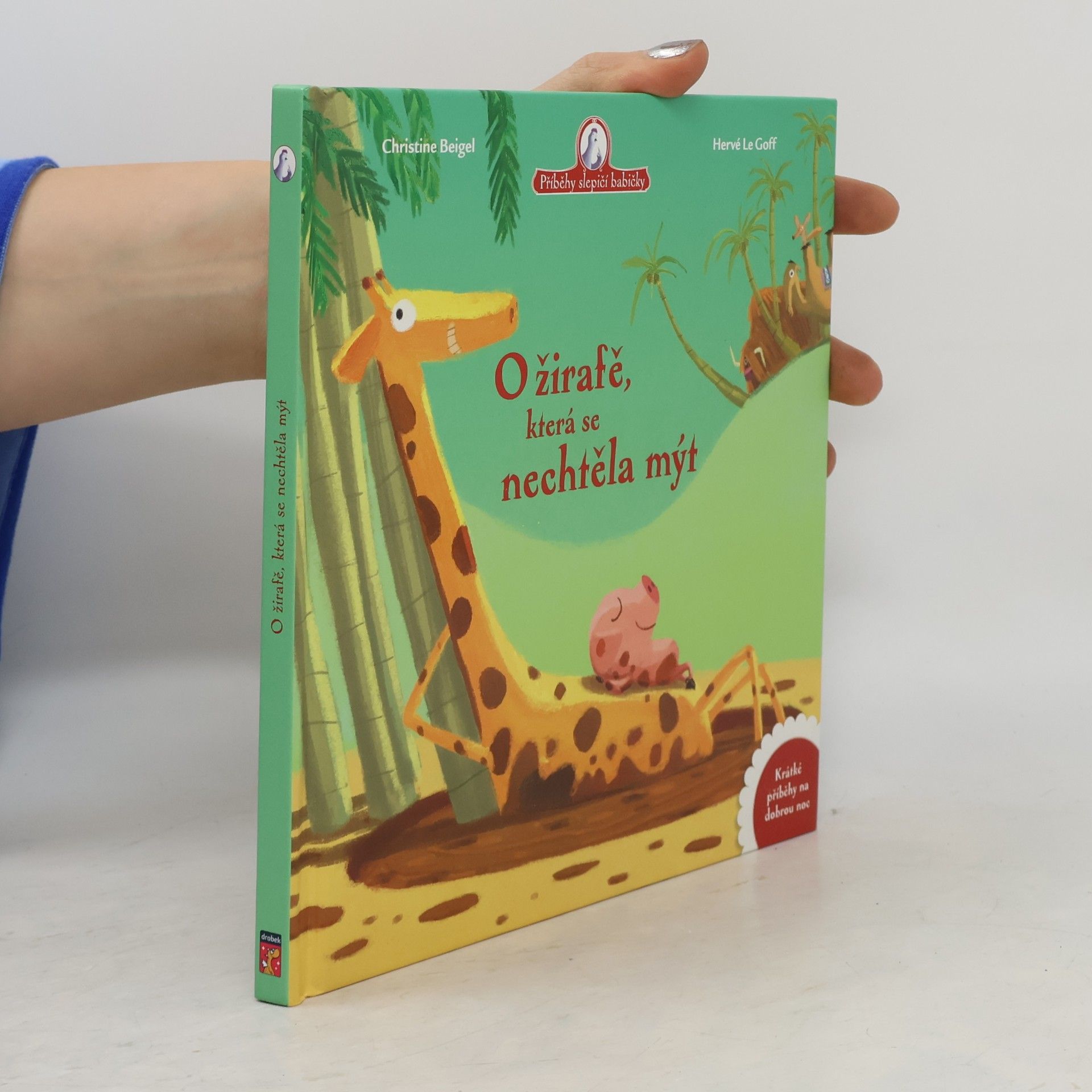 O žirafě, která se nechtěla mýt