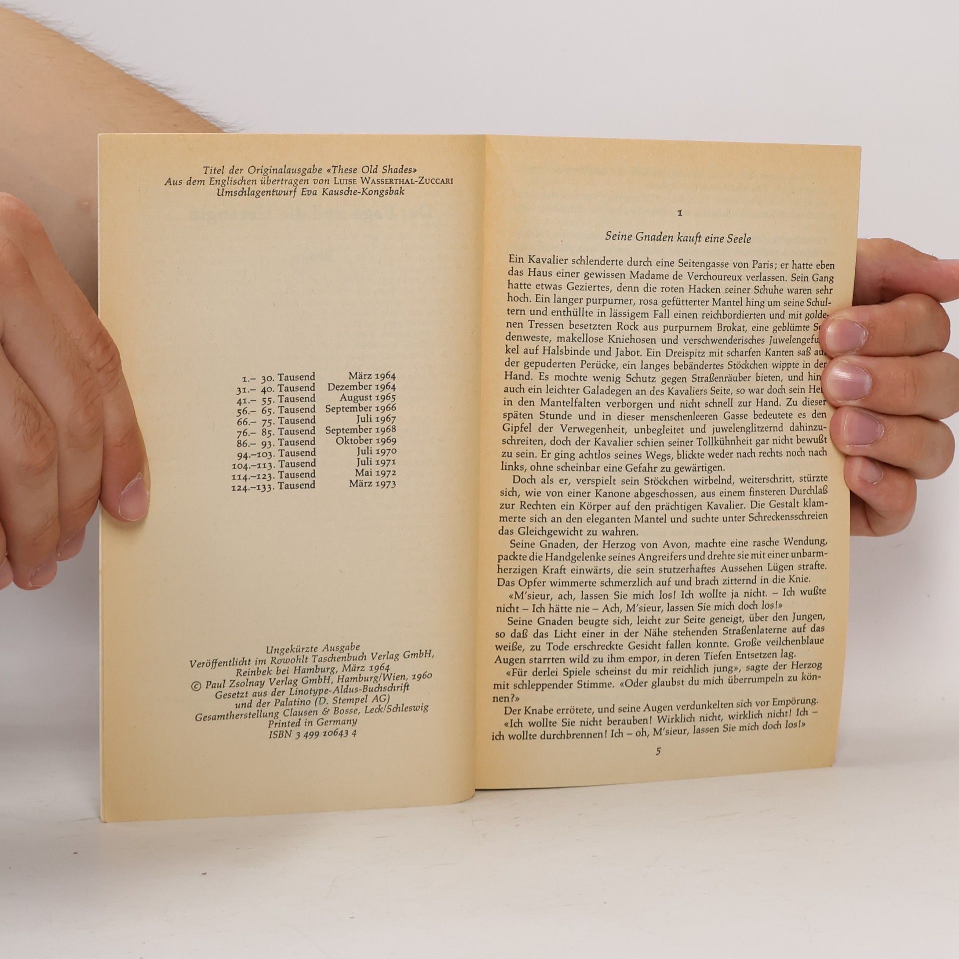 Georgette Heyer Der Page und die Herzogin