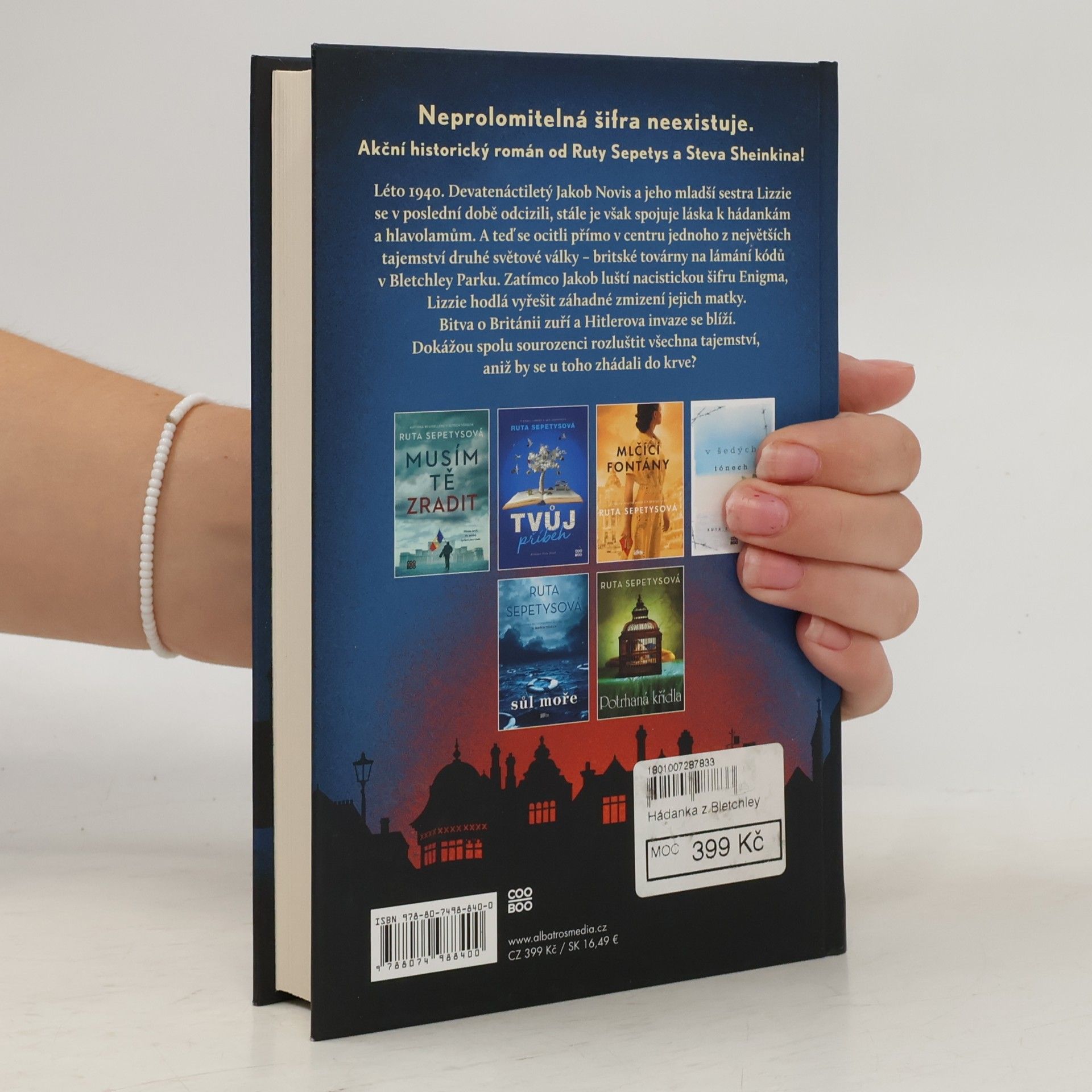 Ruta Sepetysová Hádanka z Bletchley