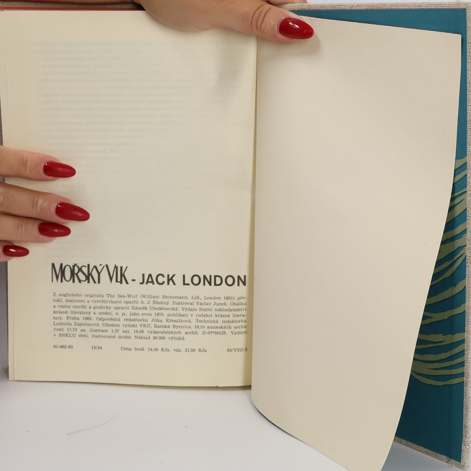 Jack London Mořský vlk
