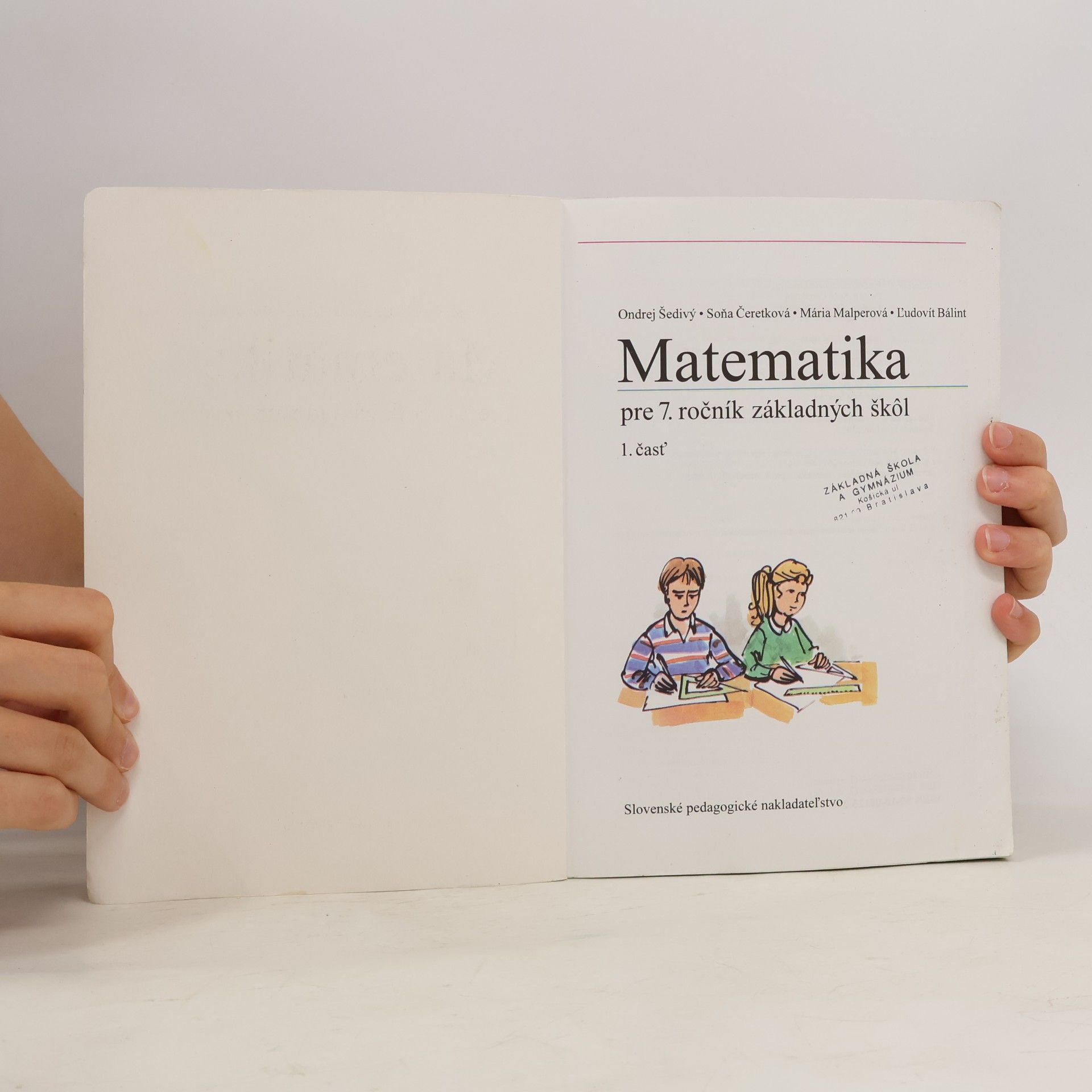 Ondrej Šedivý Matematika pre 7. ročník základných škôl