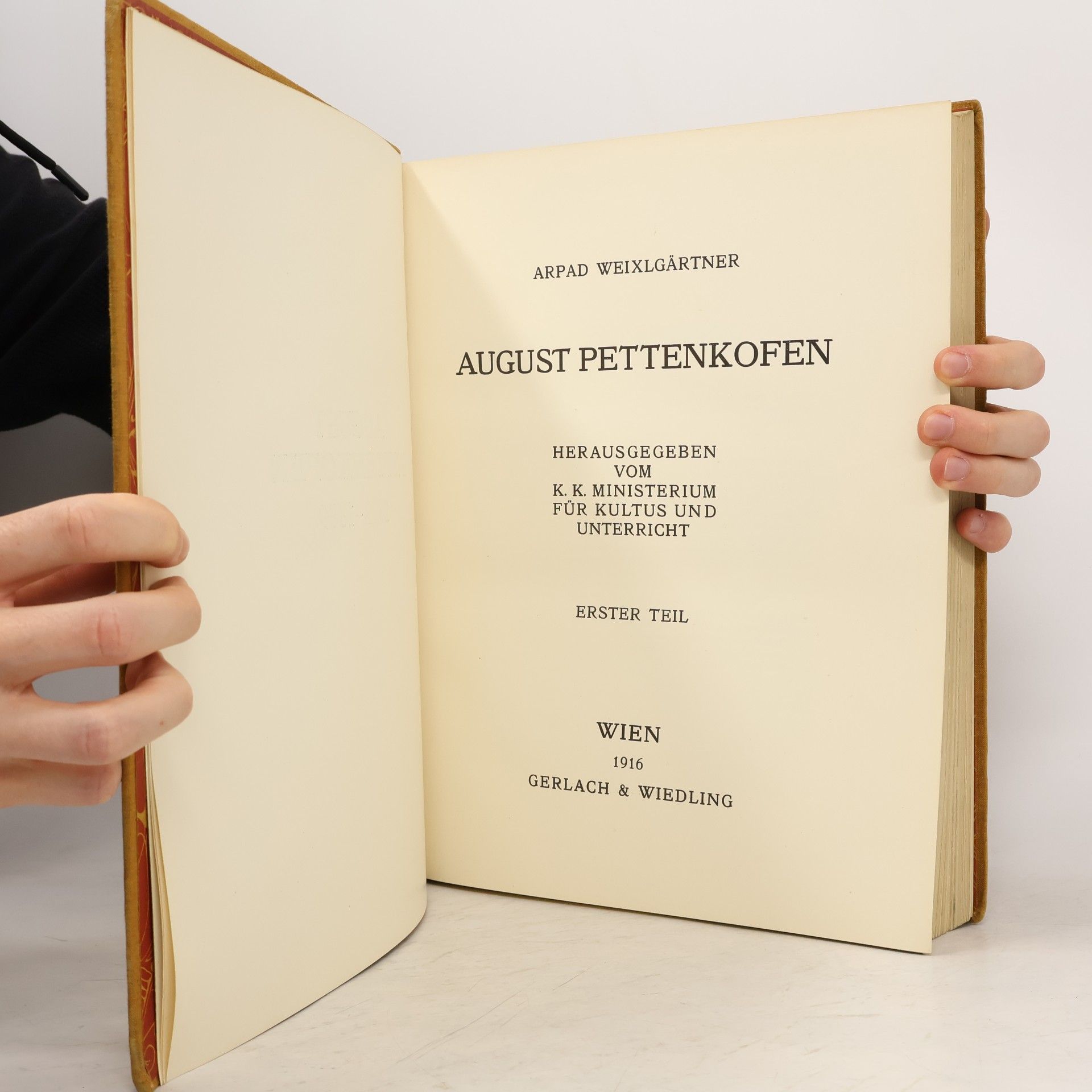 Arpad Weixlgärtner August Pettenkofen 1