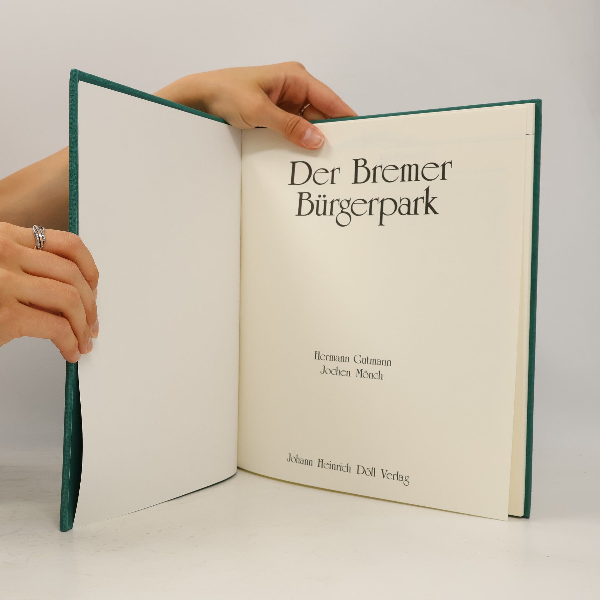 Werner Barkemeyer Der Bremer Bürgerpark