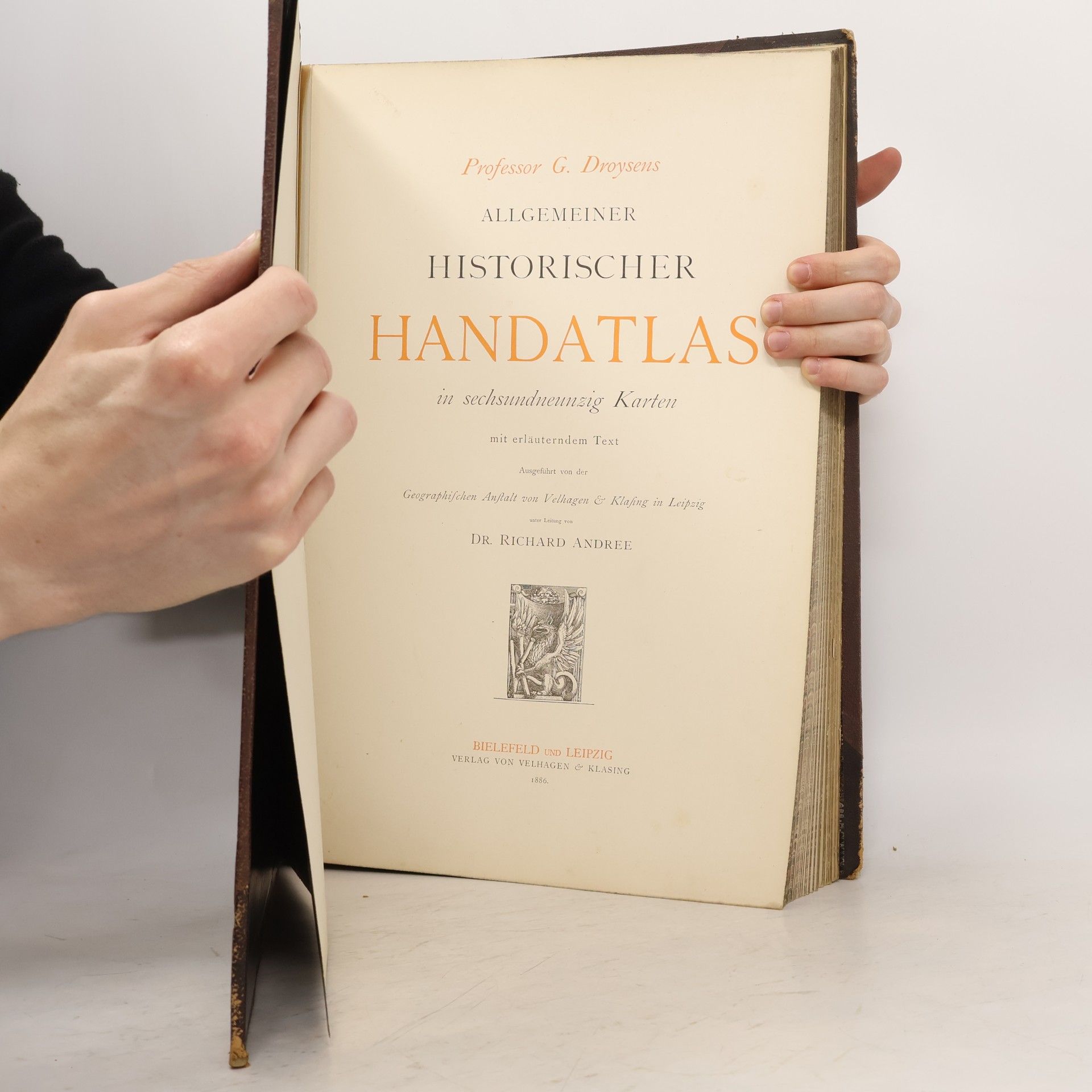 Gustav Droysens Allgemeiner historischer Handatlas