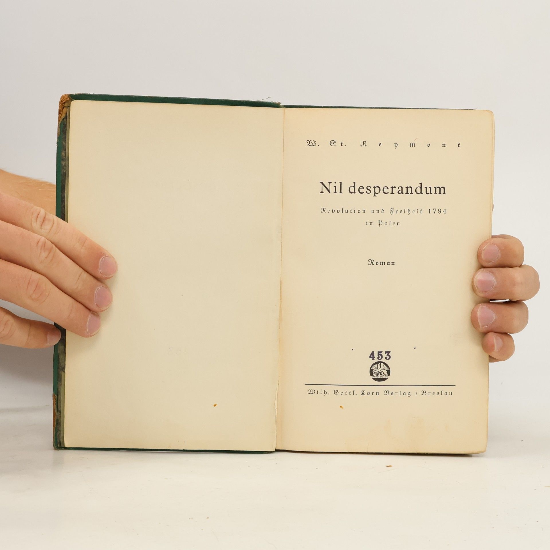 Władysław Reymont Nil desperandum