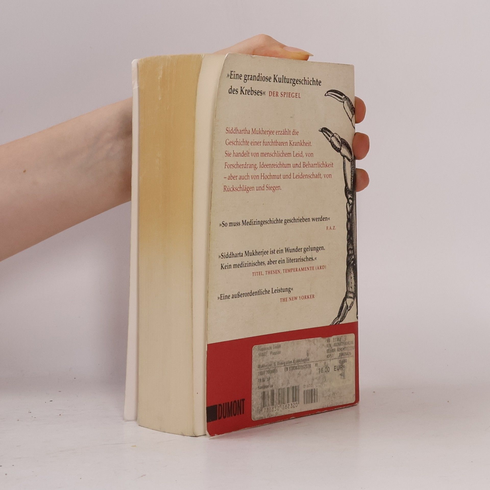 Siddhartha Mukherjee Der König aller Krankheiten