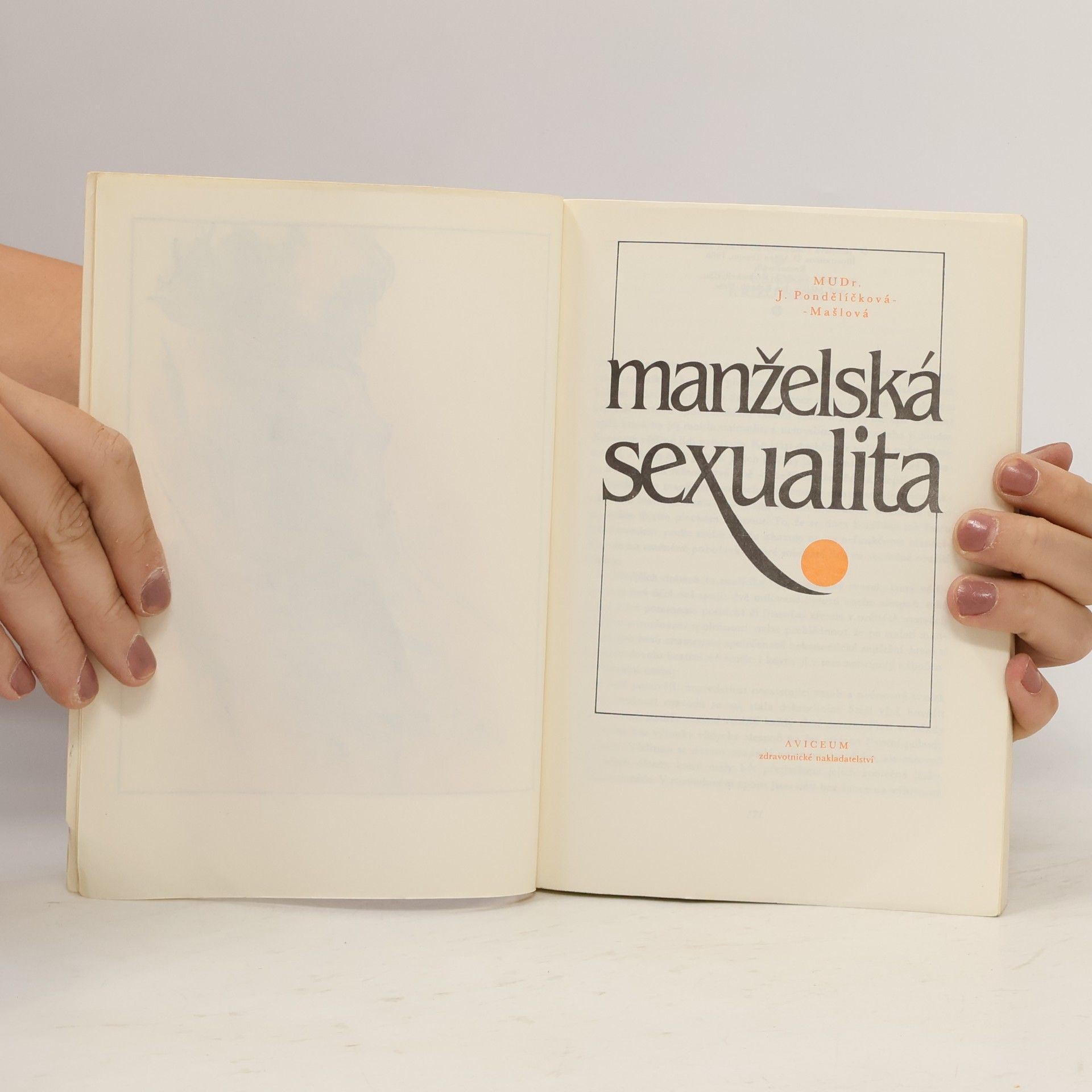 Jaroslava Pondělíčková Mašlová Manželská sexualita