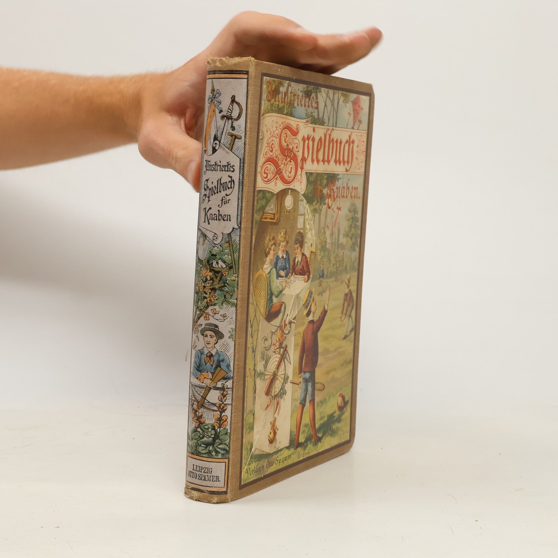 Hermann Wagner Illustriertes Spielbuch für Knaben