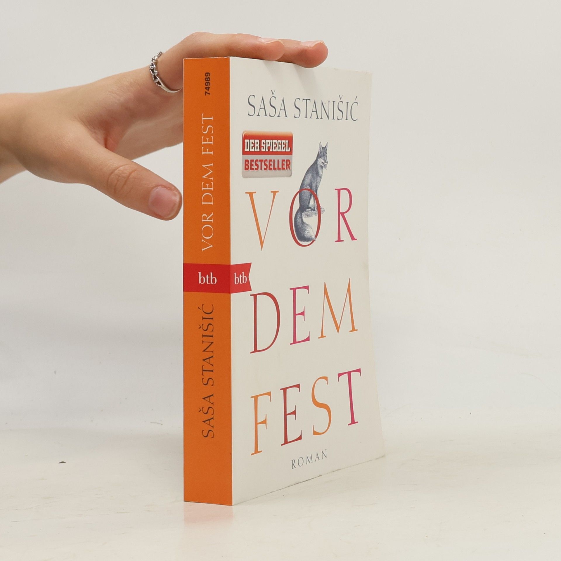 Saša Stanišič Vor dem Fest