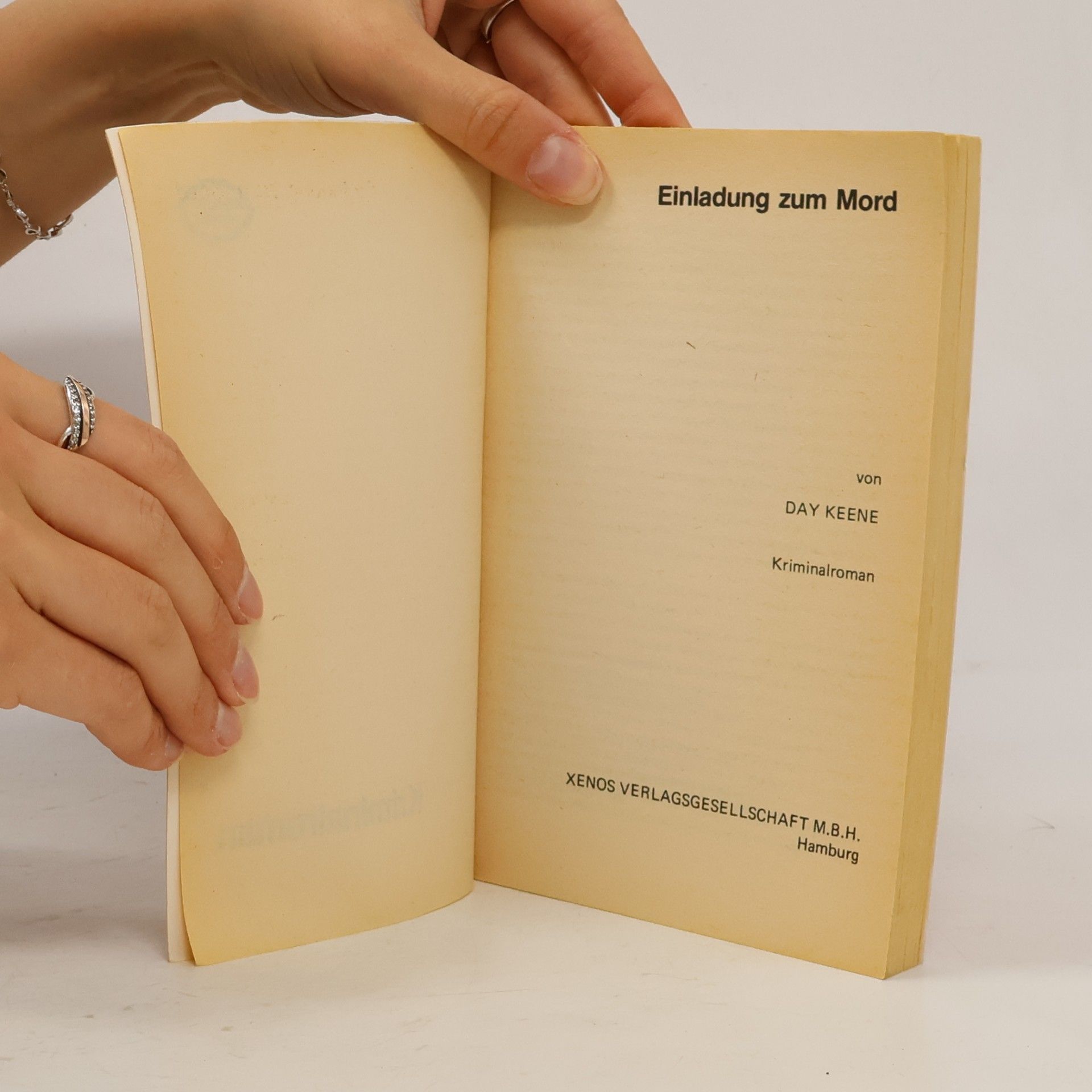Day Keene Einladung zum Mord