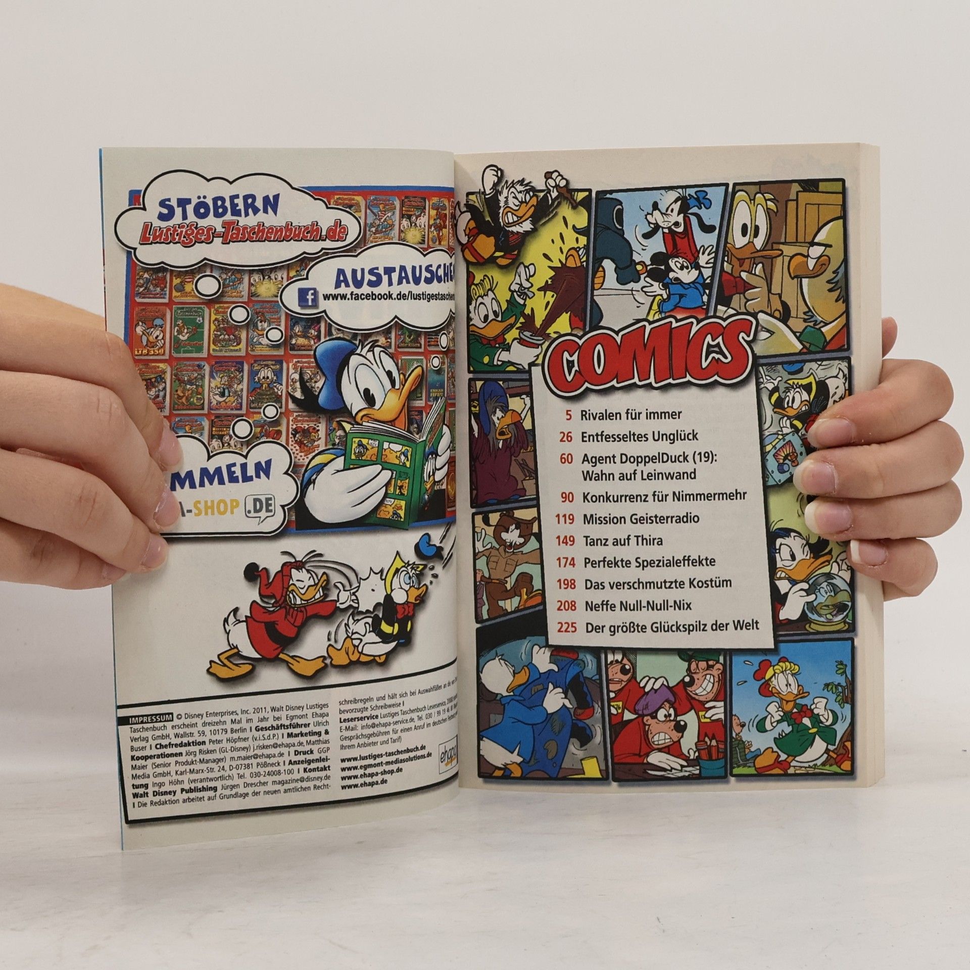 Walt Disney Lustiges Taschenbuch 420. Rivalen für immer