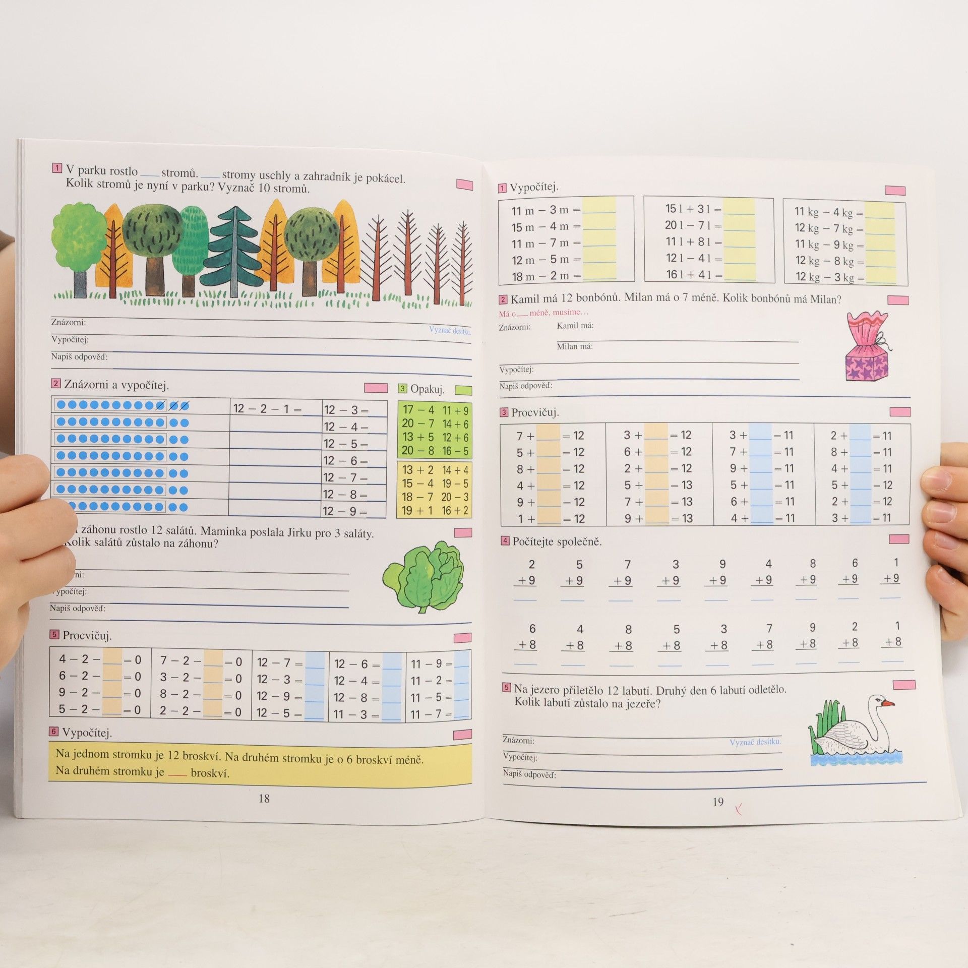 Olga Ptáčková Matematika (2.) ročník ZŠ, sešit č. 4/A