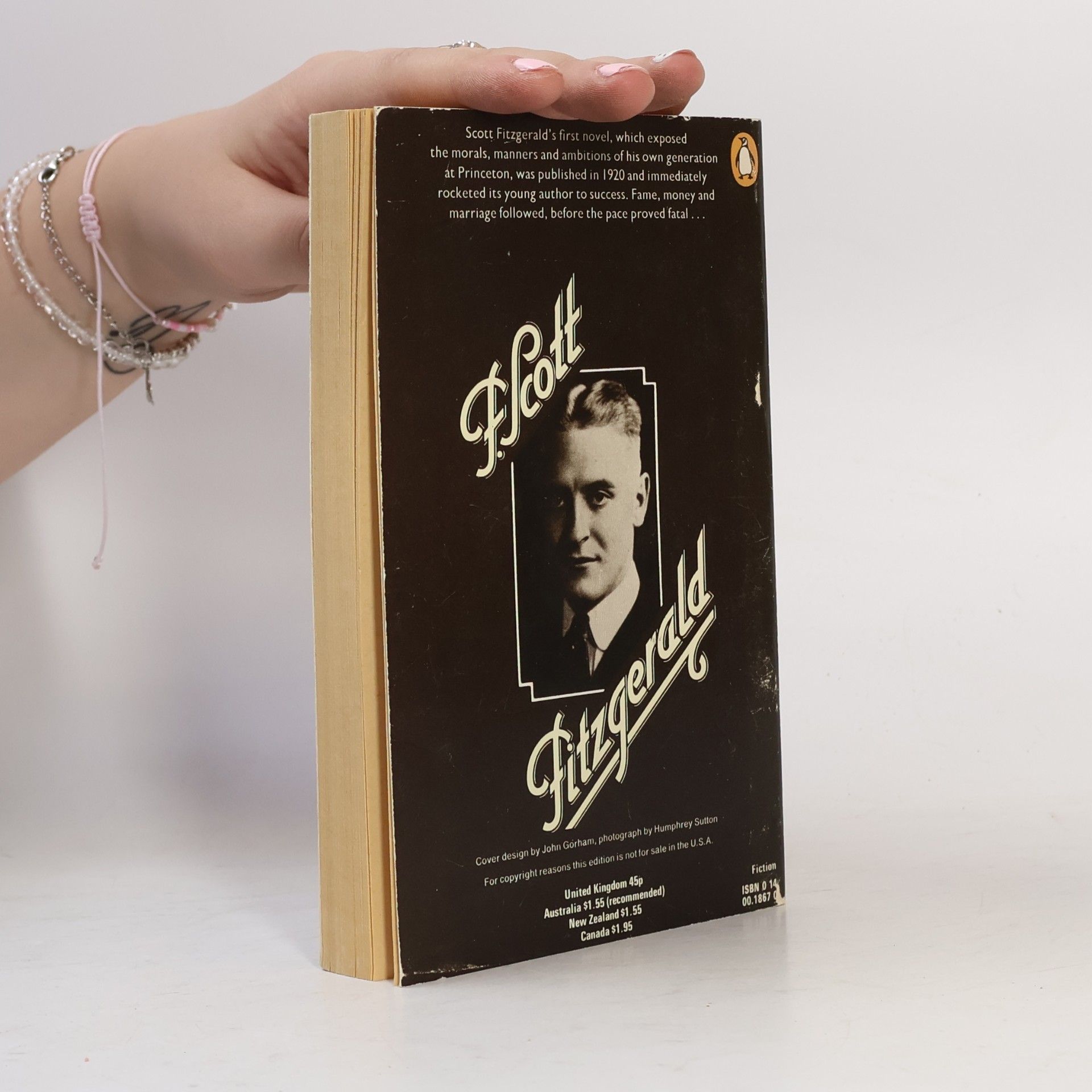 F. Scott Fitzgerald This Side of Paradise