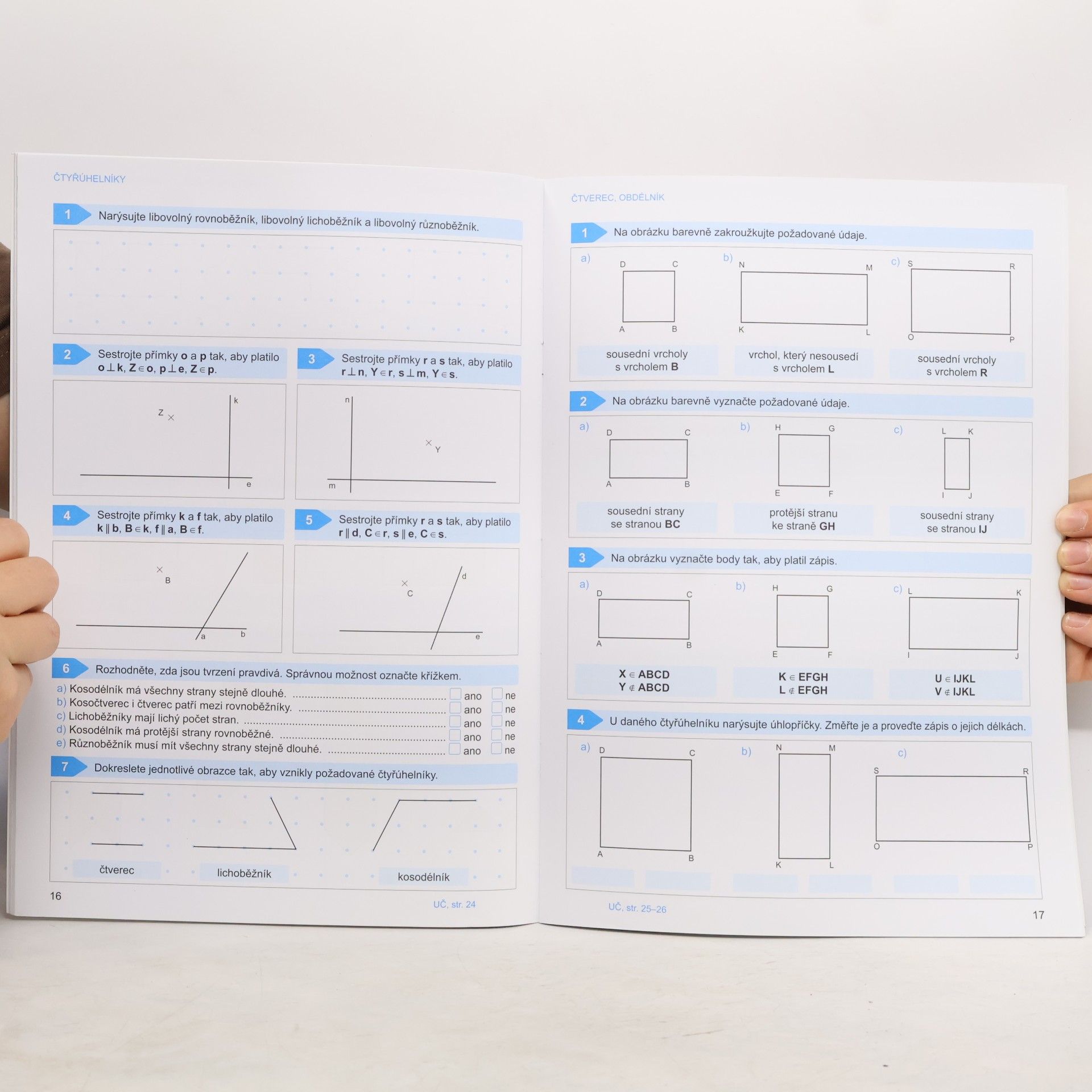 Various authors Geometrie pro 4. ročník : Matýskova matematika. Pracovní sešit