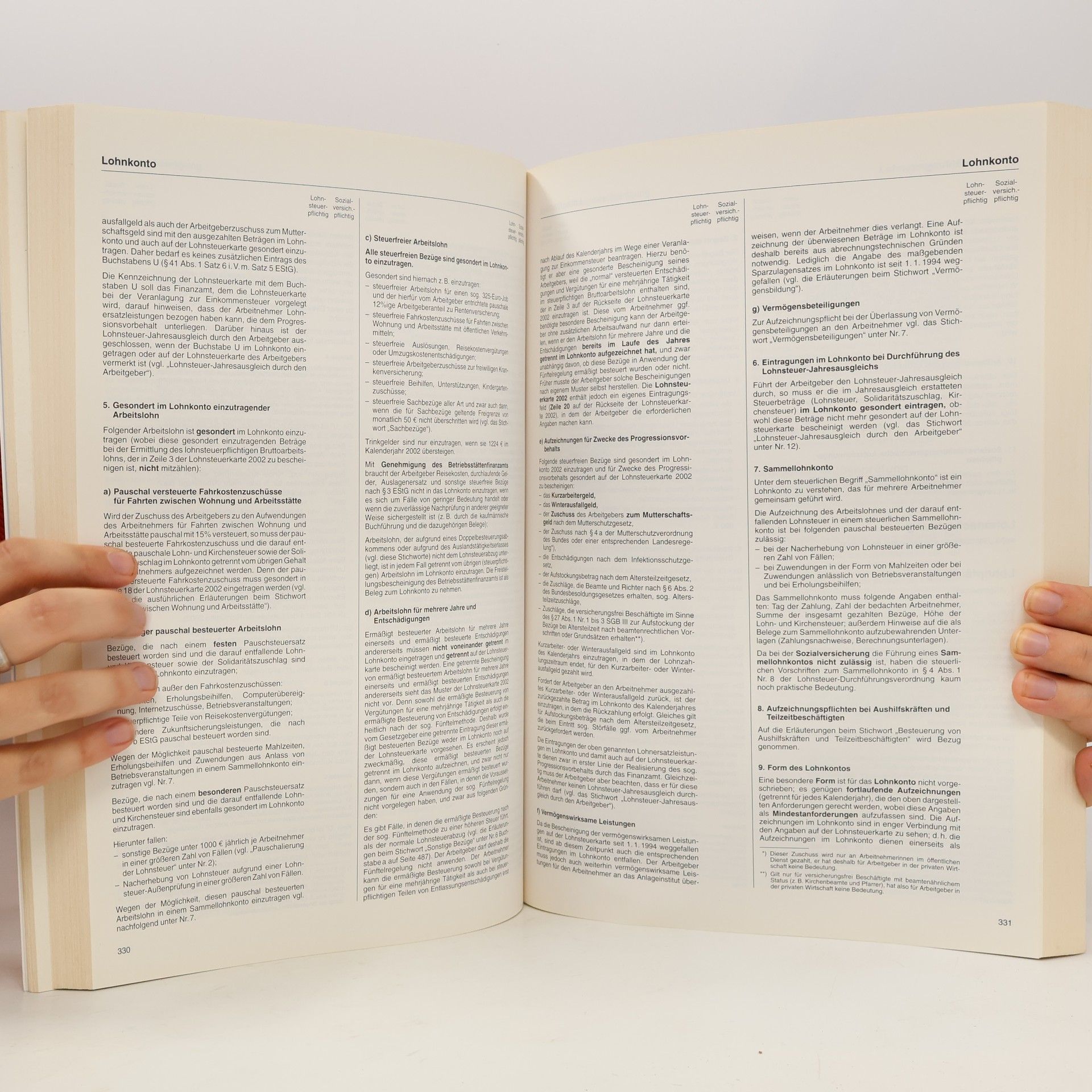 Unknown Author Lexikon für das Lohnbüro. Ausgabe 2002. Arbeitslohn - Lohnsteuer - Sozialversicherung von A bis Z.
