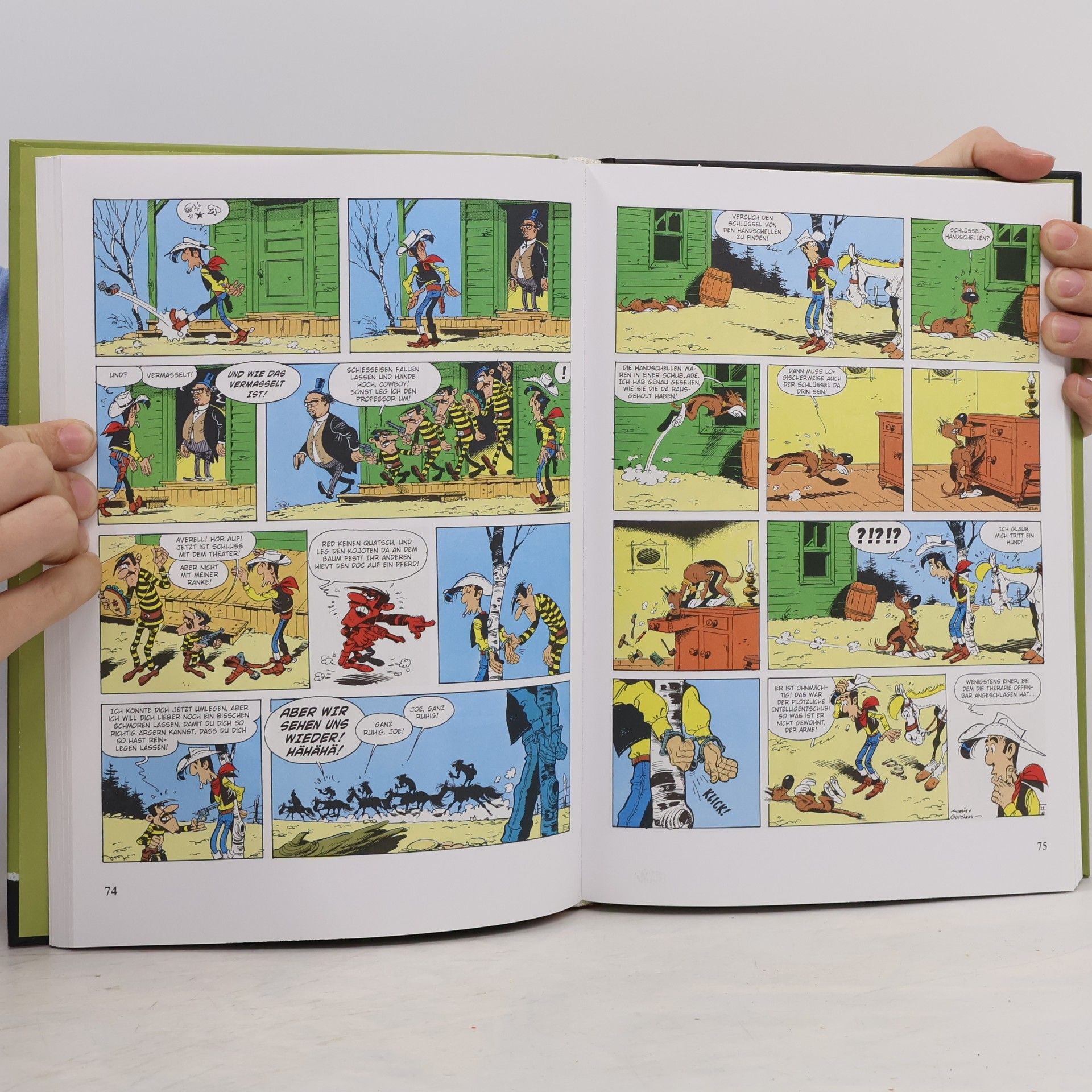 Morris Lucky Luke. Comic-Bibliothek 3