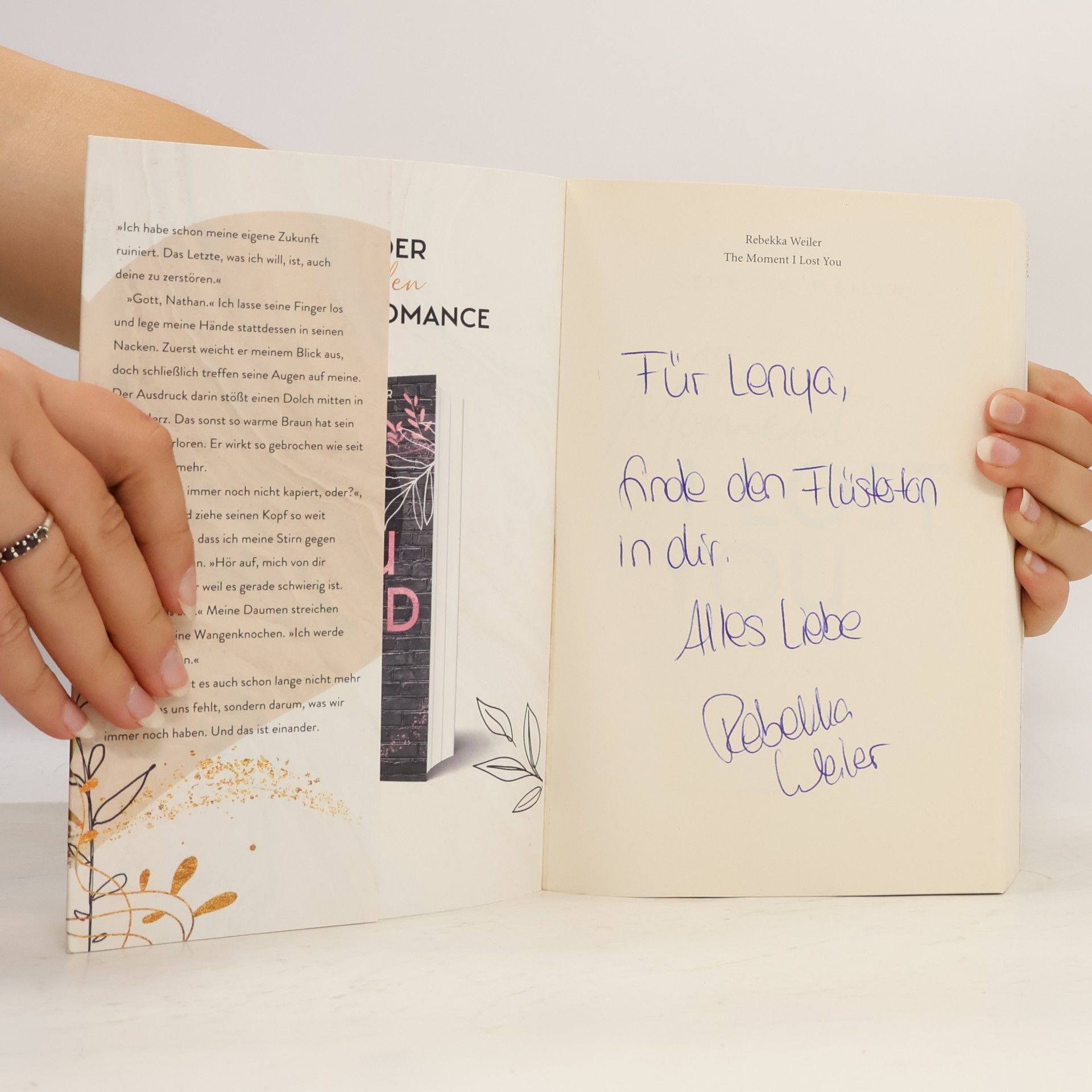Rebekka Weiler The Moment I lost you