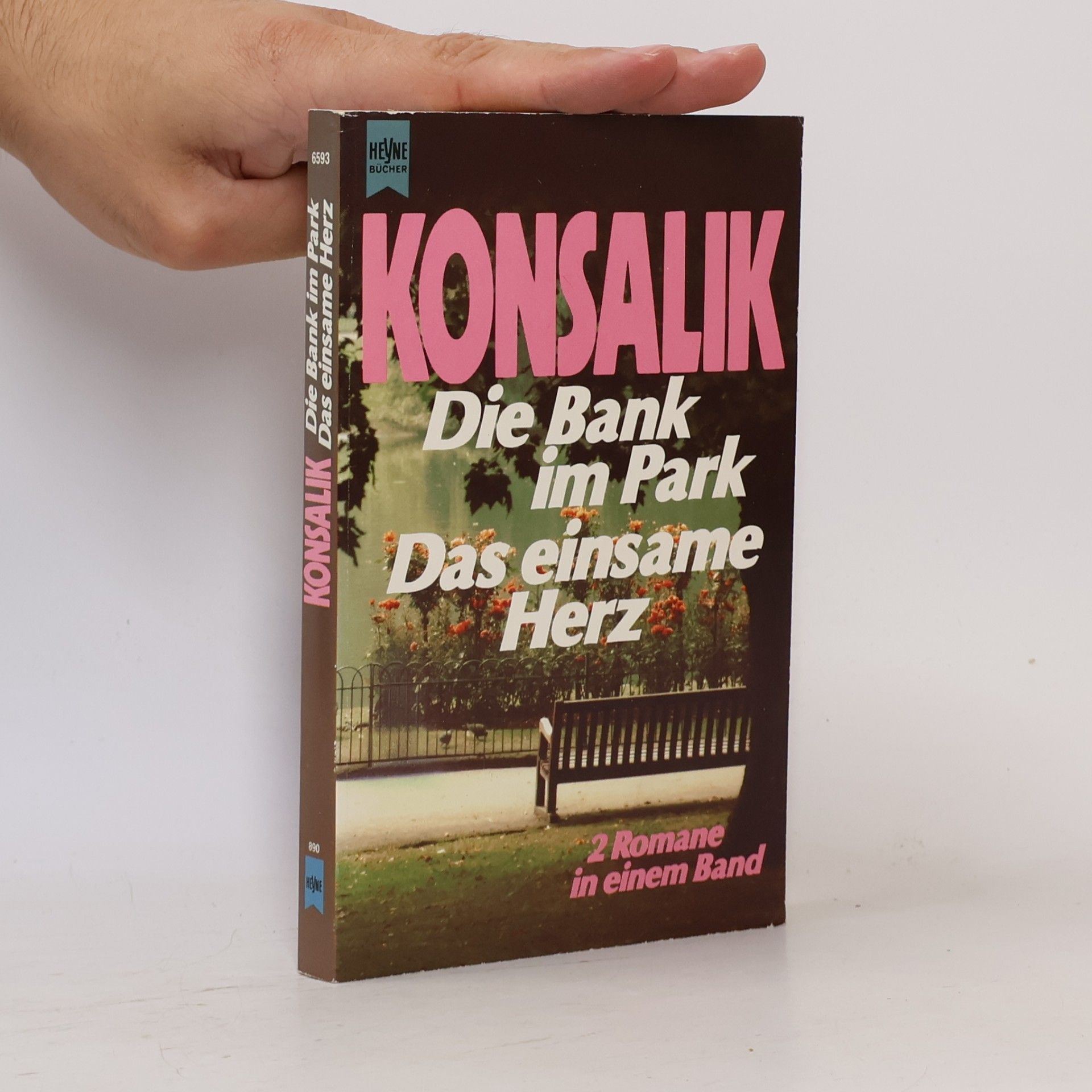 Heinz Günther Konsalik Die Bank im Park. Das einsame Herz