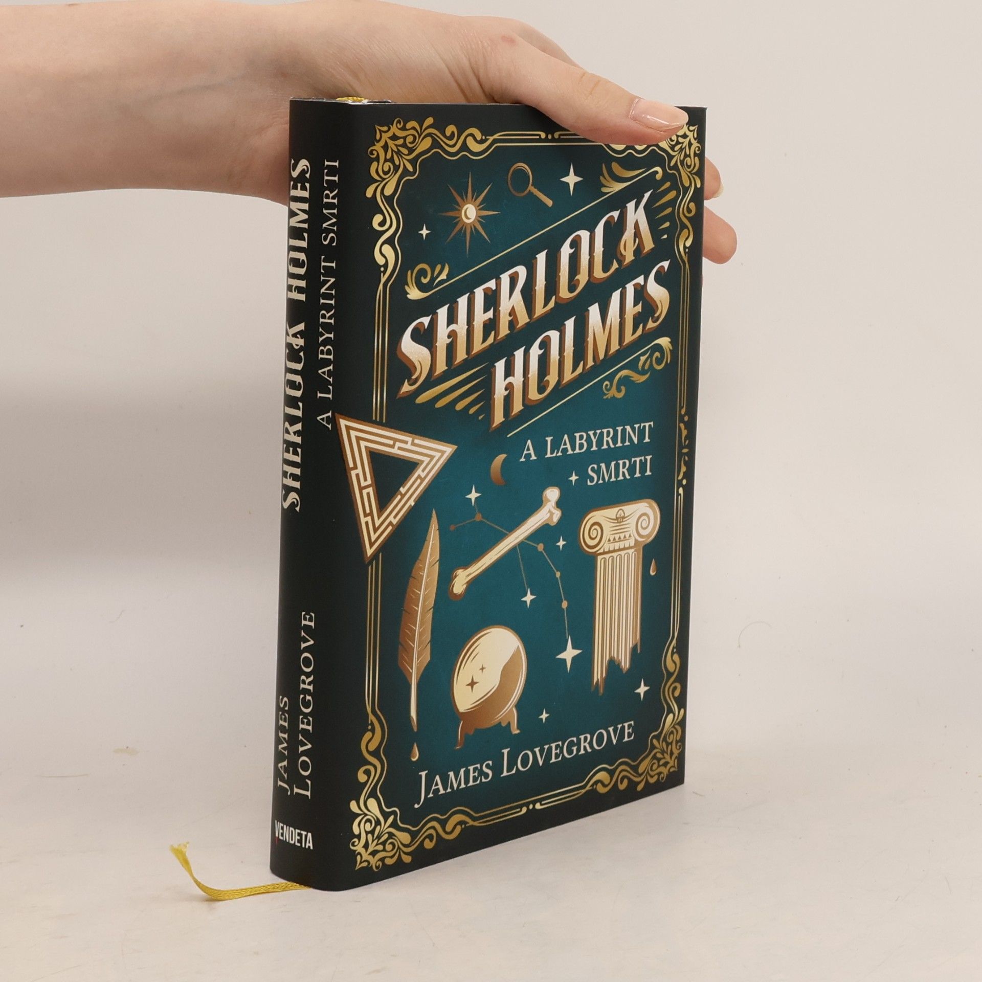 James Lovegrove Sherlock Holmes a Labyrint smrti