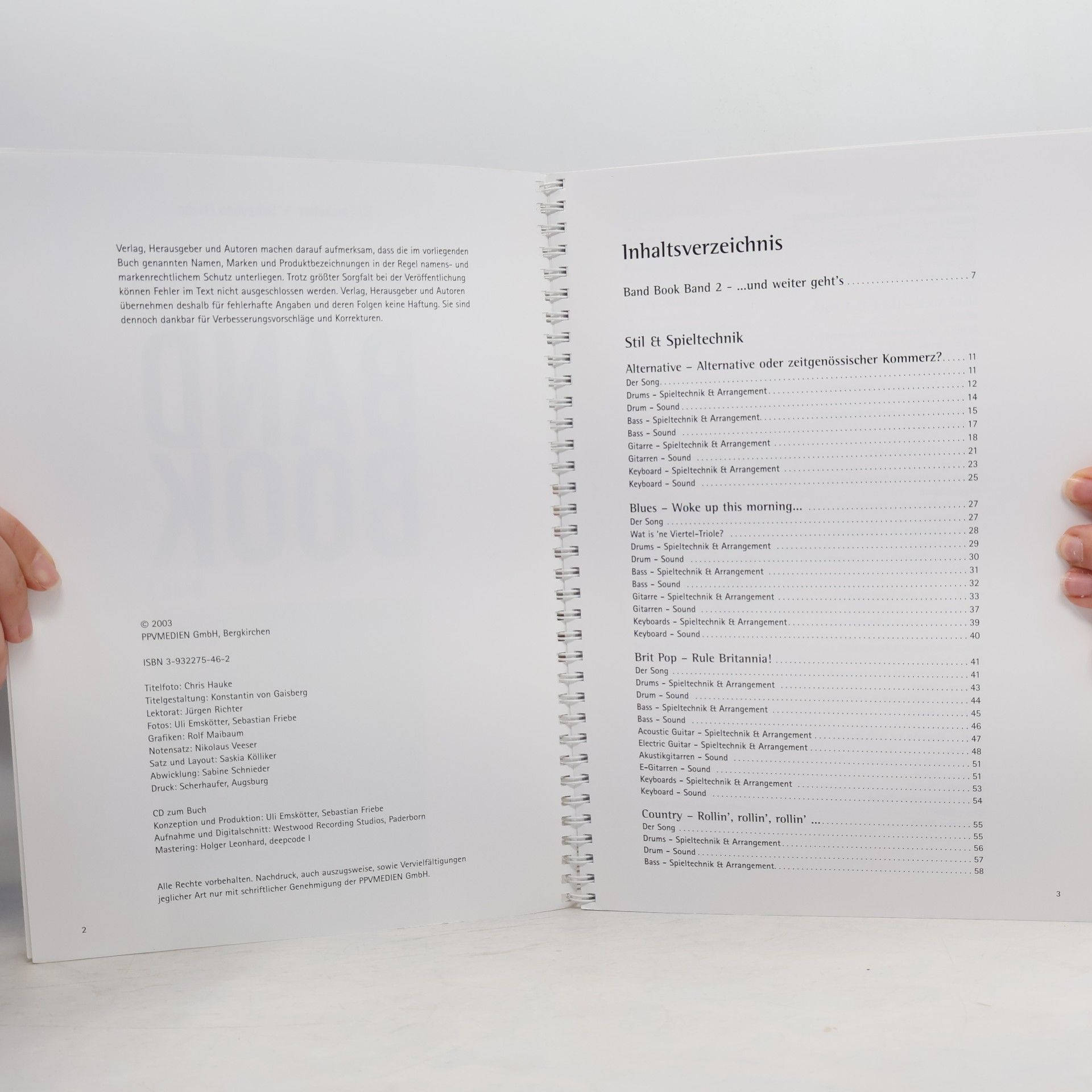 Uli Emskötter Band Book