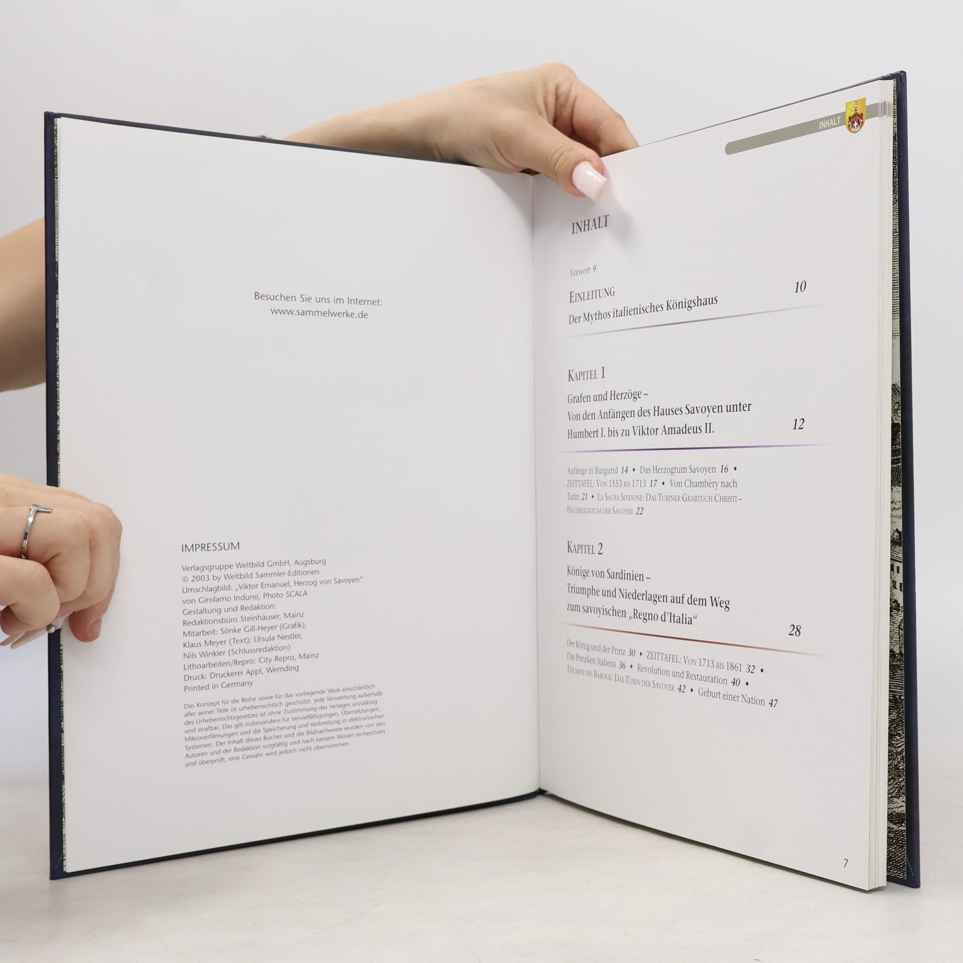 Various authors Macht und Mythos. Das Italienische Königshaus