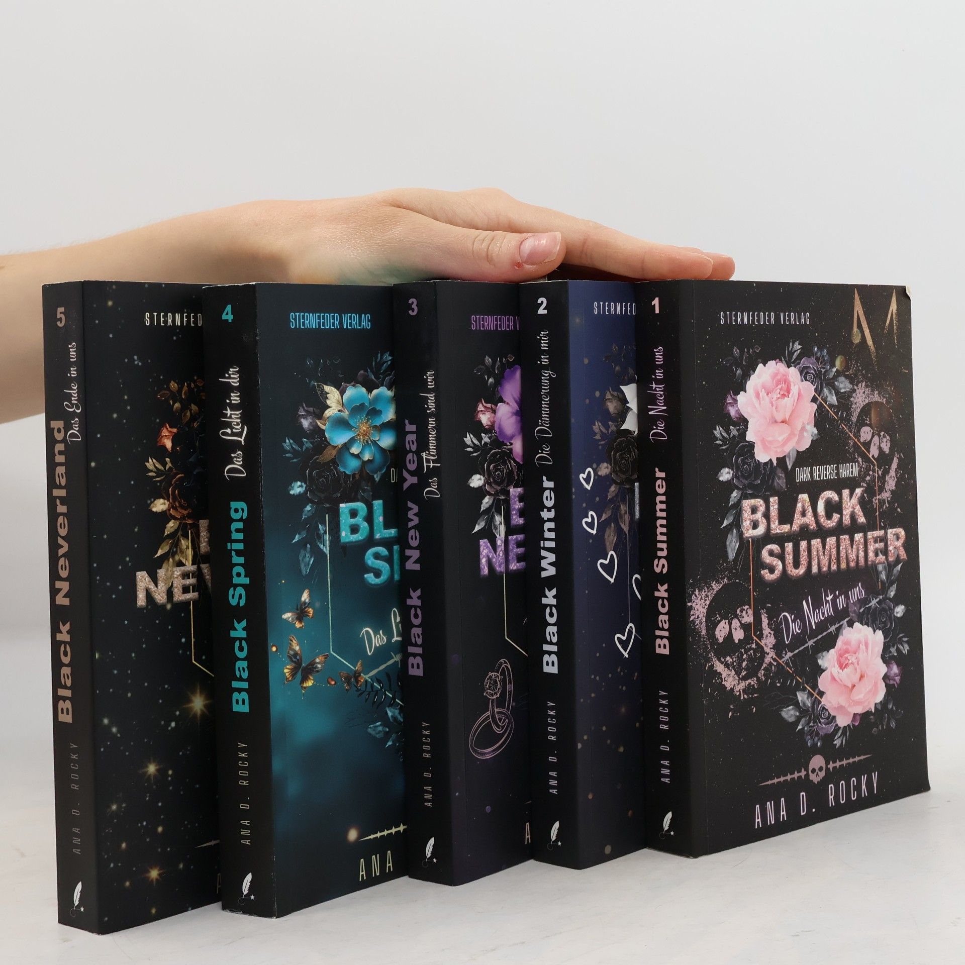 Black Summer. Black Winter. Black New Year. Black Spring. Black Neverland