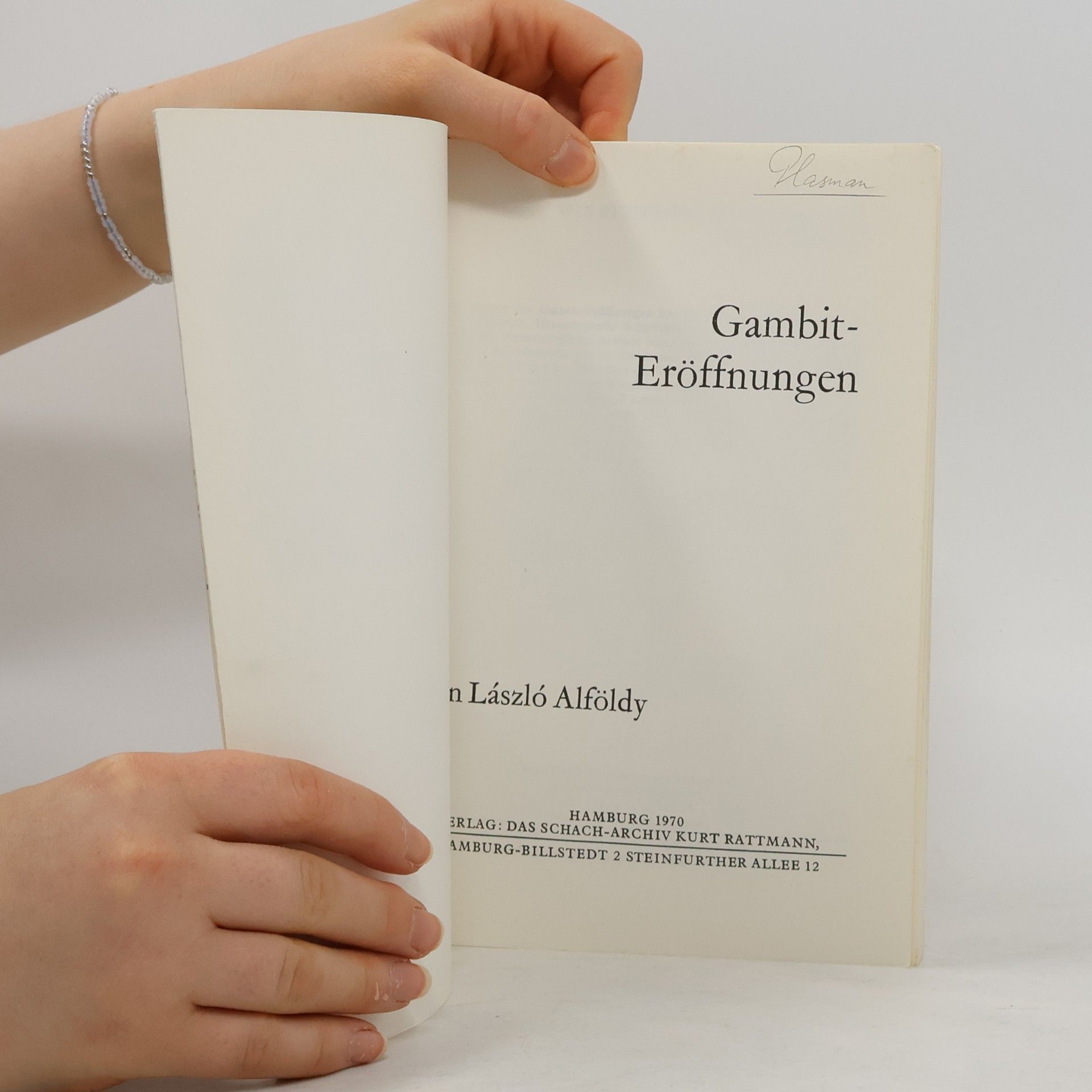 Laszló Alföldy Gambit-Eroffnungen