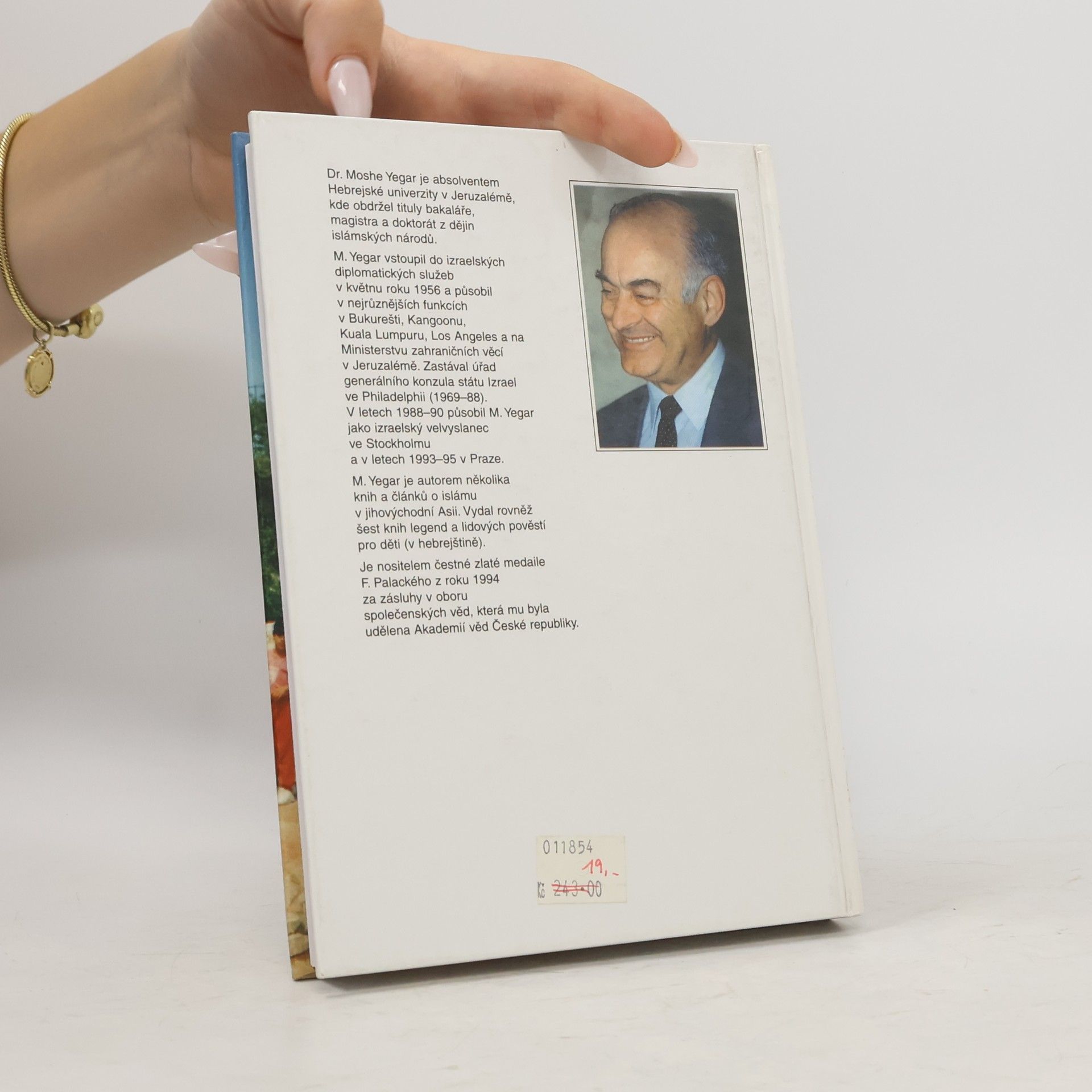 Moshe Yegar Československo, sionismus, Izrael