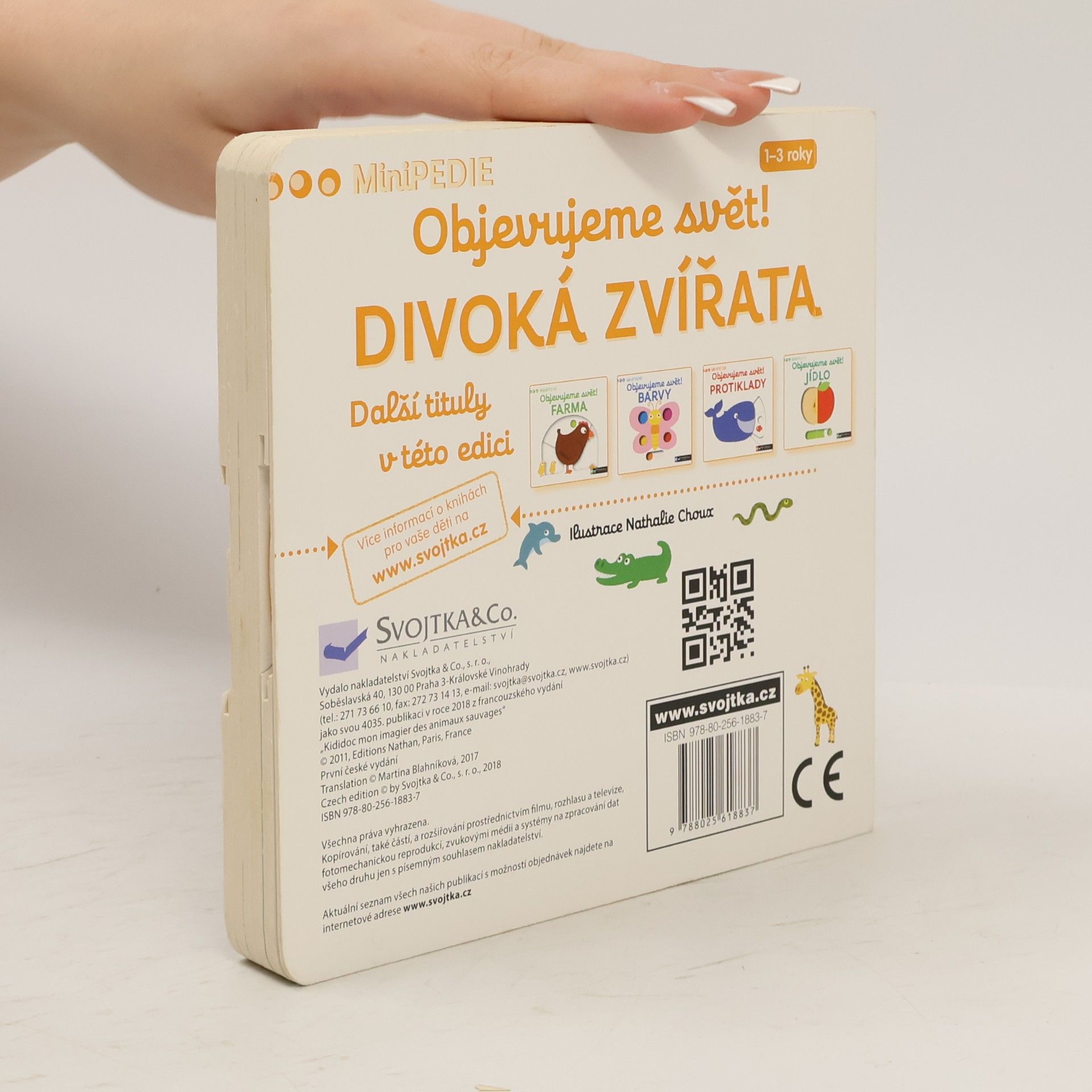 Nathalie Choux Objevujeme svět! Divoká zvířata