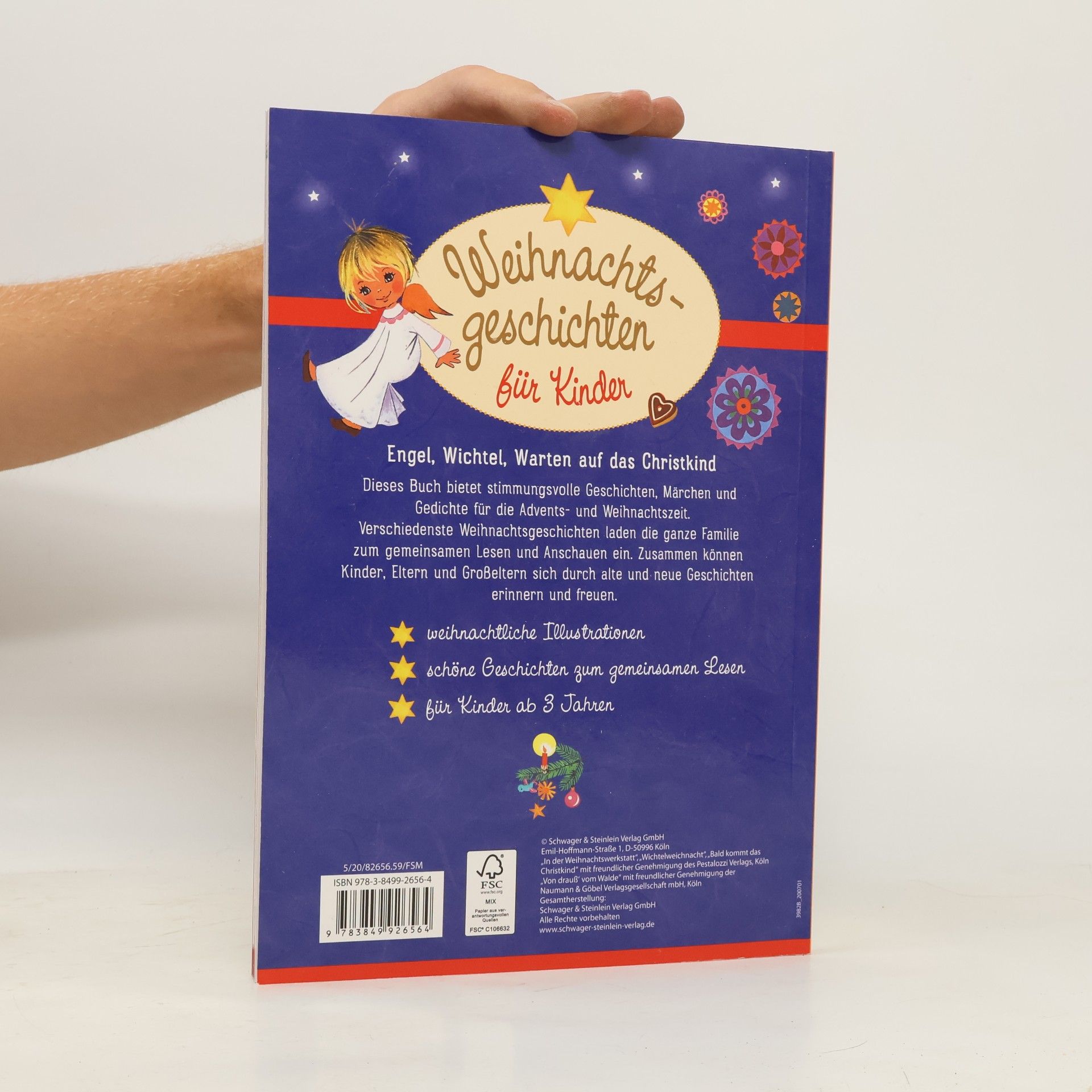 AA.VV. Weihnachtsgeschichten für Kinder Engel, Wichtel, Warten auf das Christkind