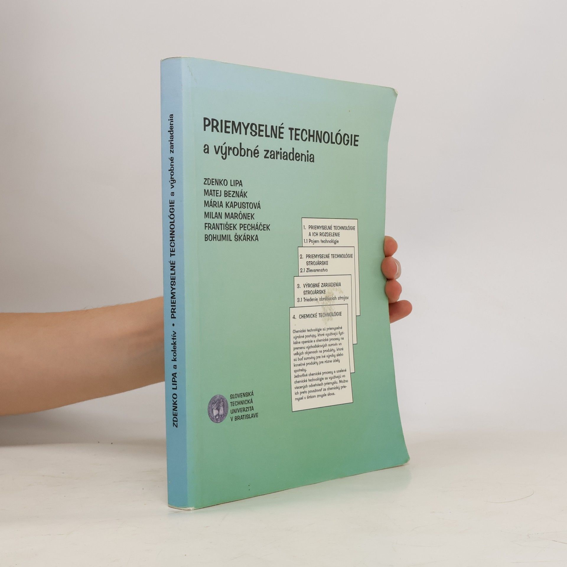 Various authors Priemyselné technológie a výrobné zariadenia