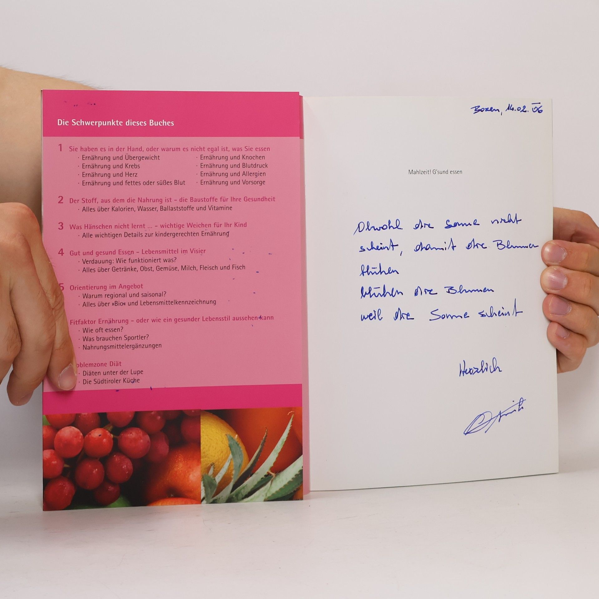 Dr. med. Christian Thuile Mahlzeit - g'sund essen