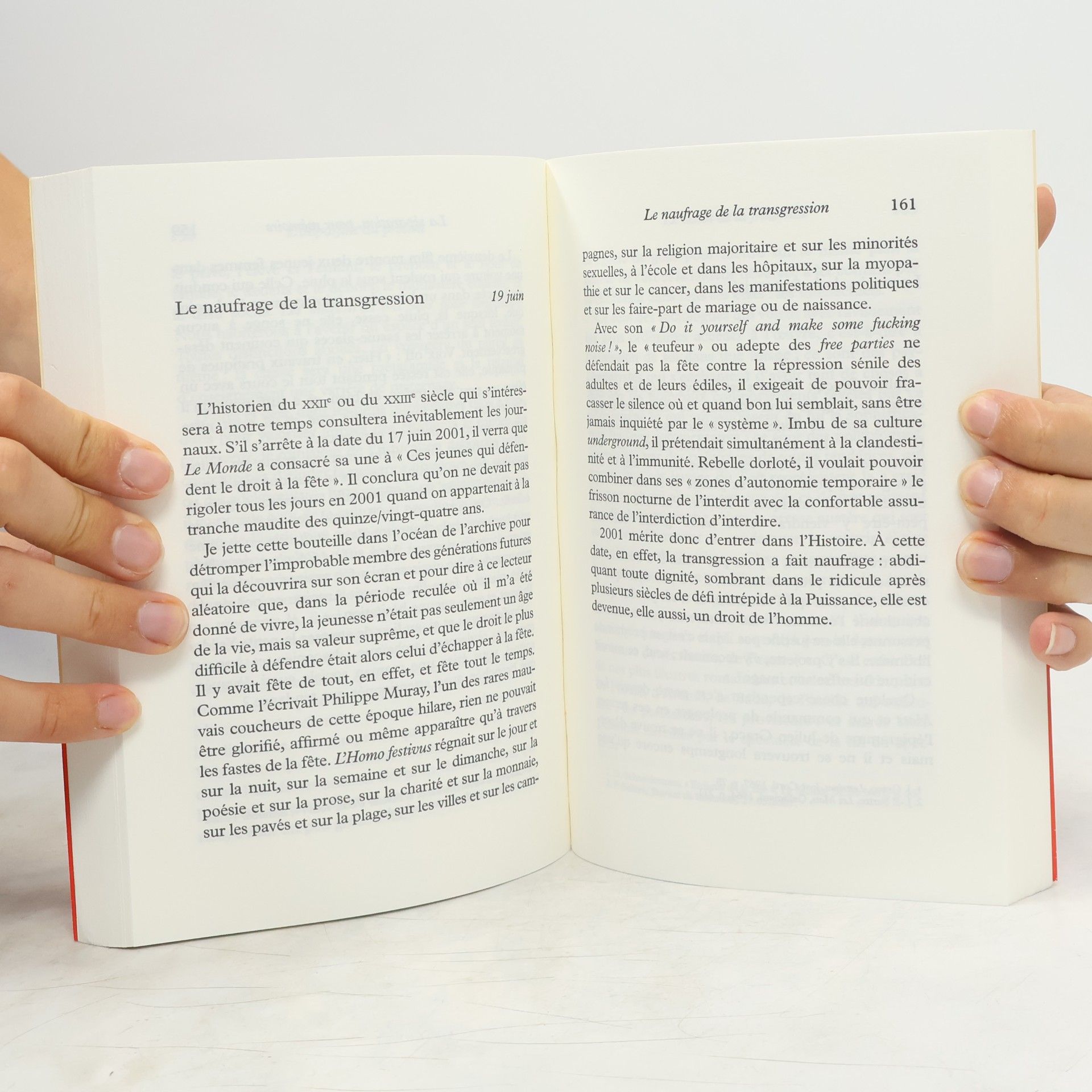 Alain Finkielkraut L'Imparfait du présent