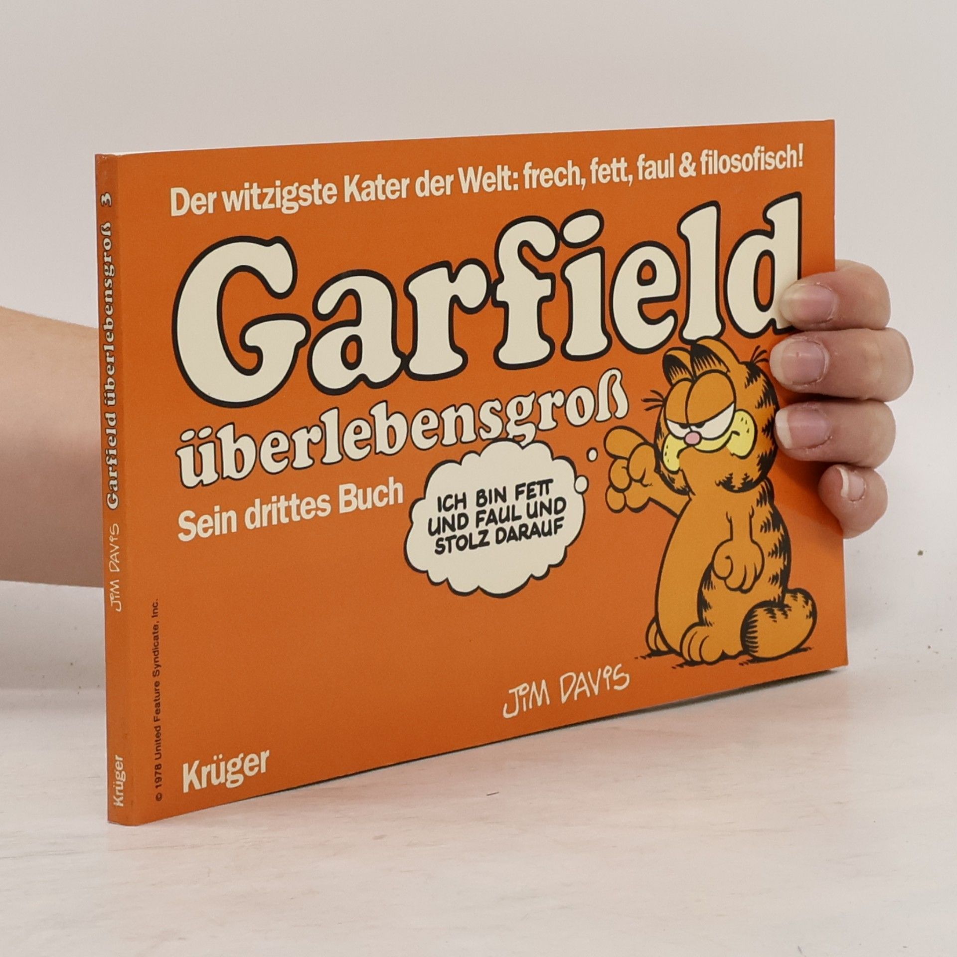 Jim Davis Garfield überlebensgroẞ