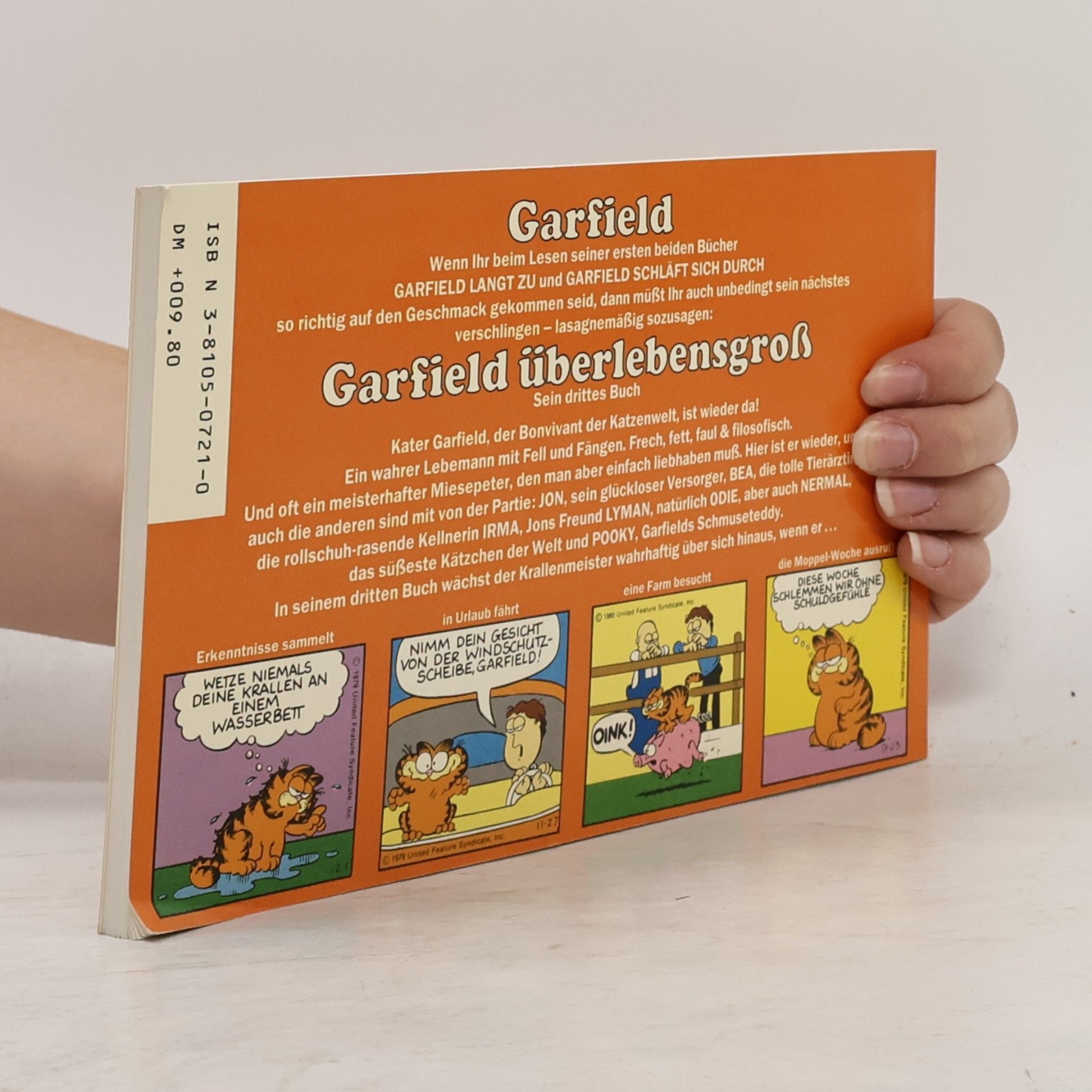 Jim Davis Garfield überlebensgroẞ