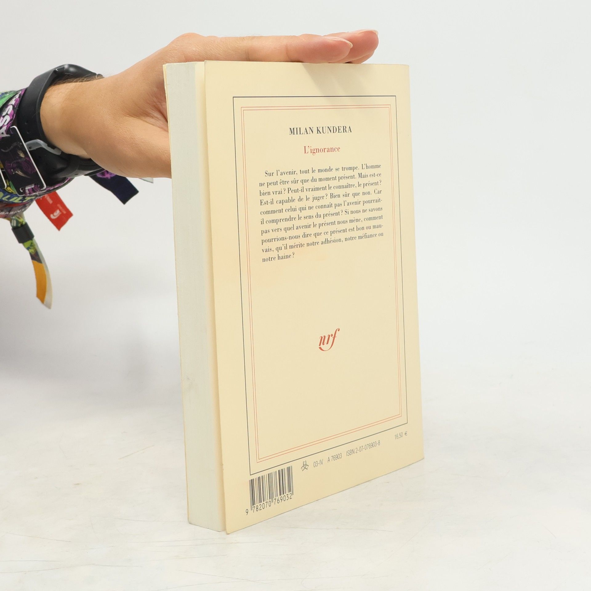 Milan Kundera L'ignorance