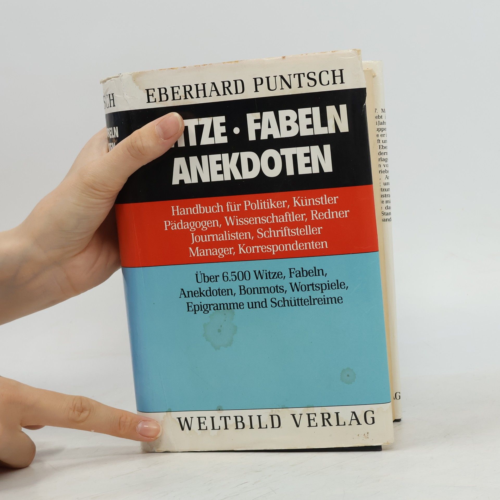 Eberhard Puntsch Witze, Fabeln, Anekdoten