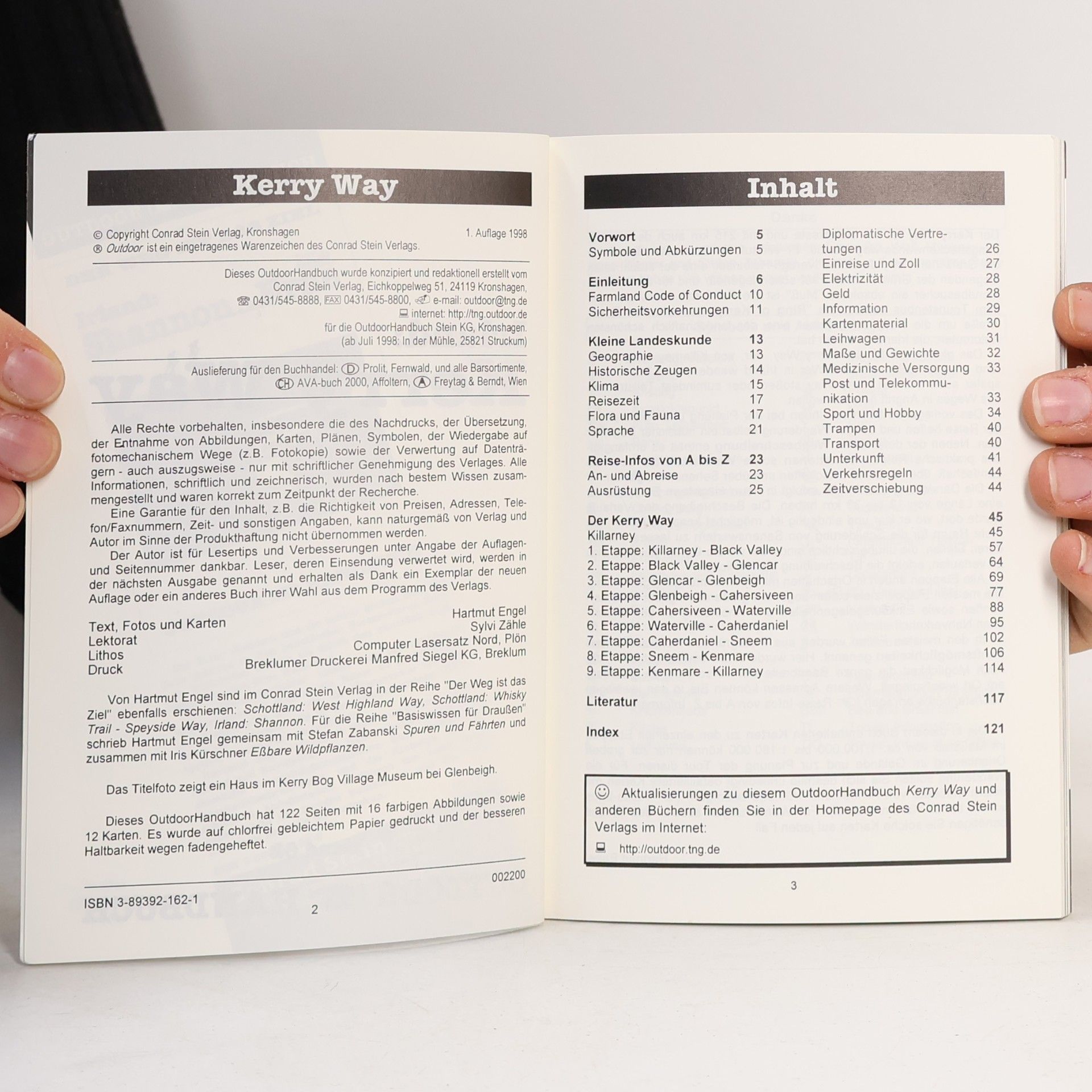 Hartmut Engel Irland: Kerry Way - Outdoor Handbuch
