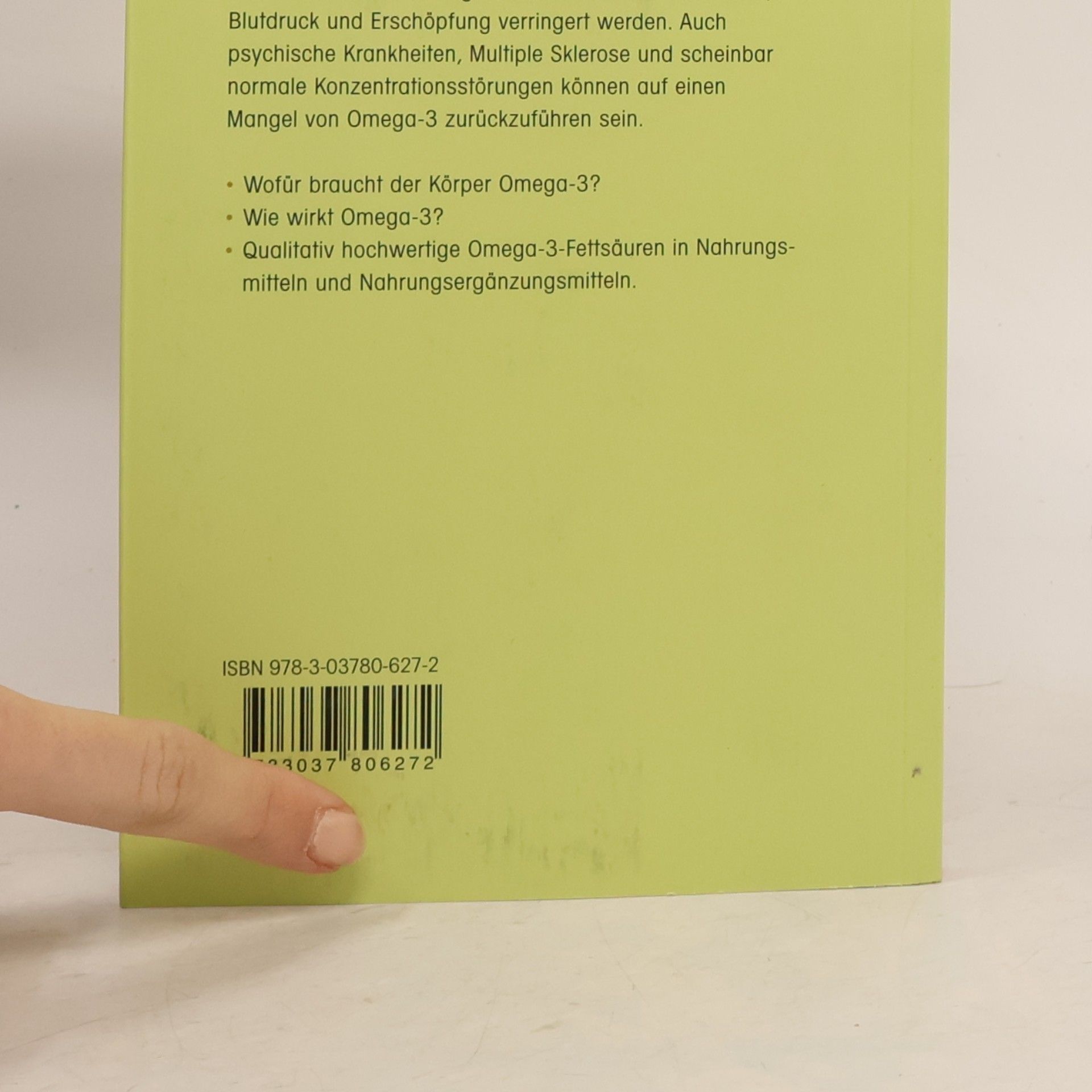 Volker Schmiedel Omega-3 - Öl des Lebens