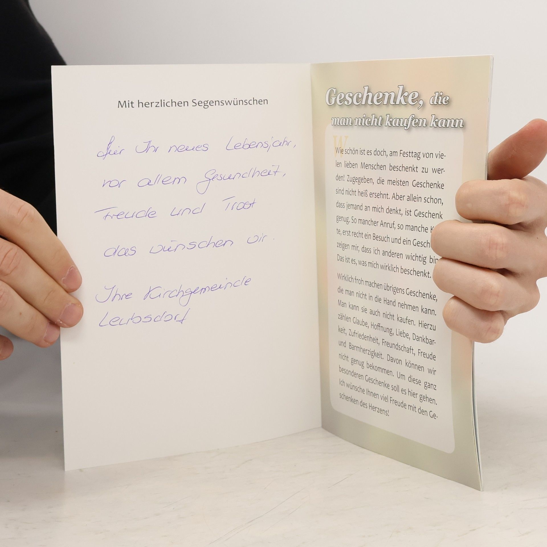 Ekkehard Graf Fundus-Reihe: Geschenke des Herzens: Ein Gruß zum Geburtstag