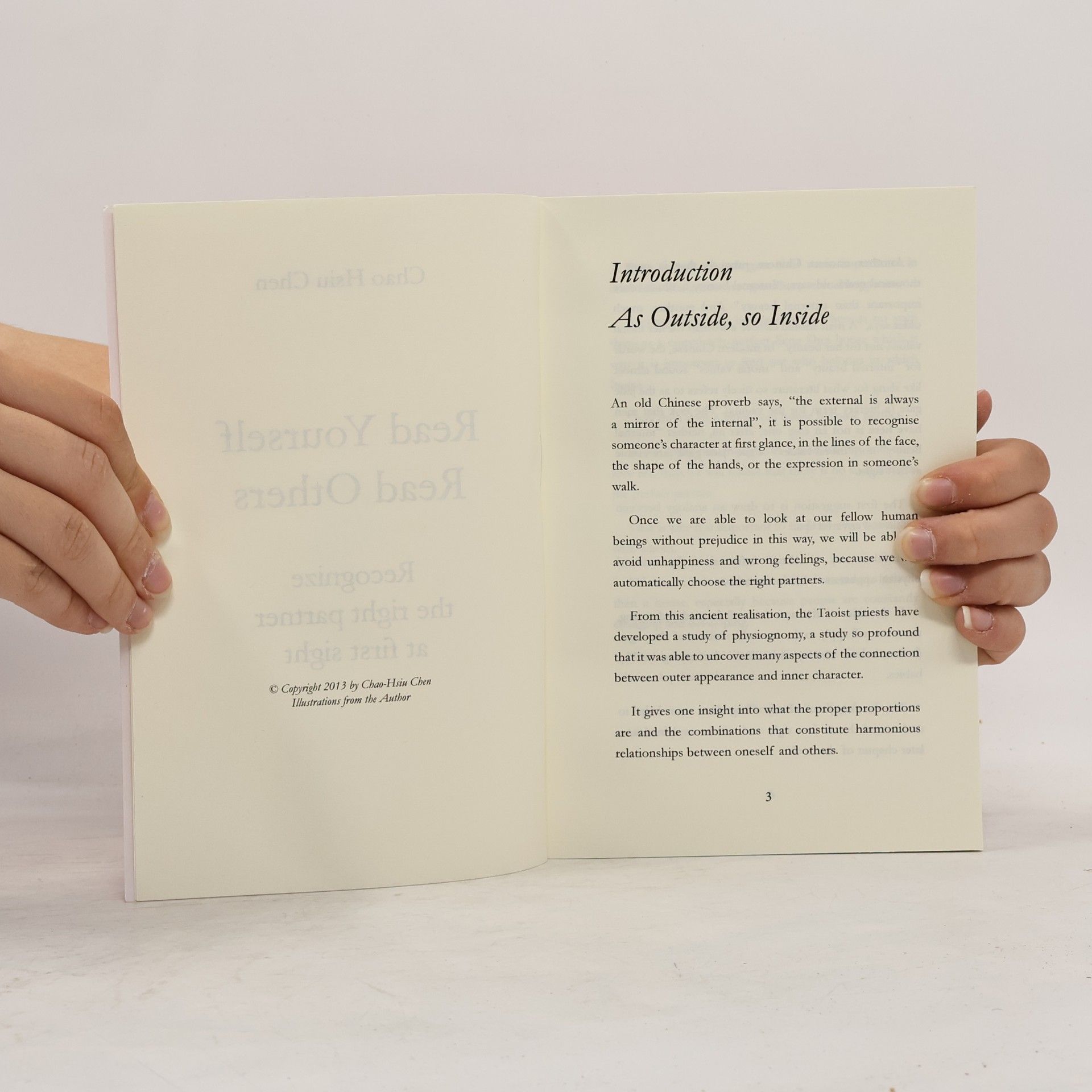 Chao Hsiu Chen Read Yourself, Read Others
